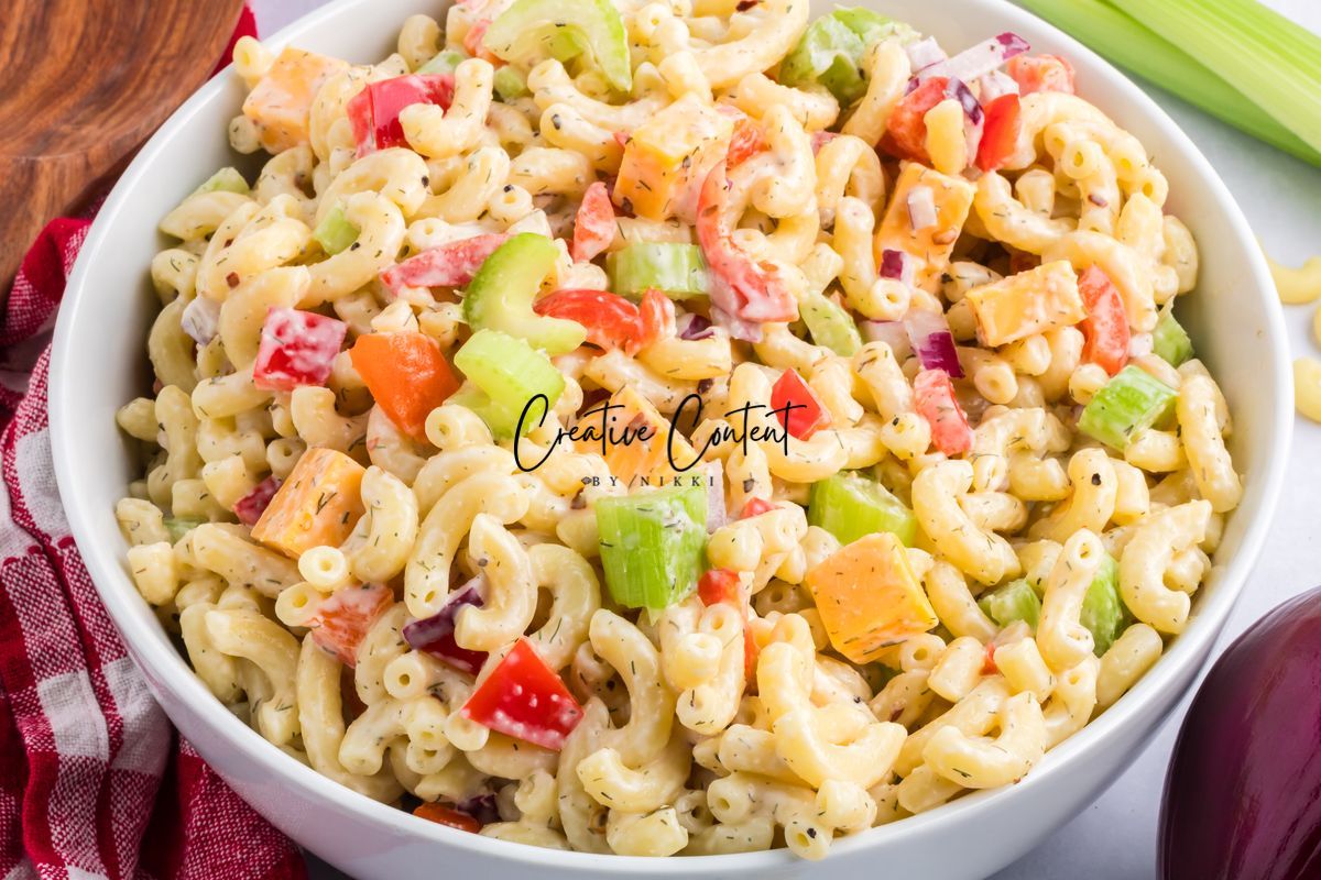 Macaroni Salad - Set 1 of 2