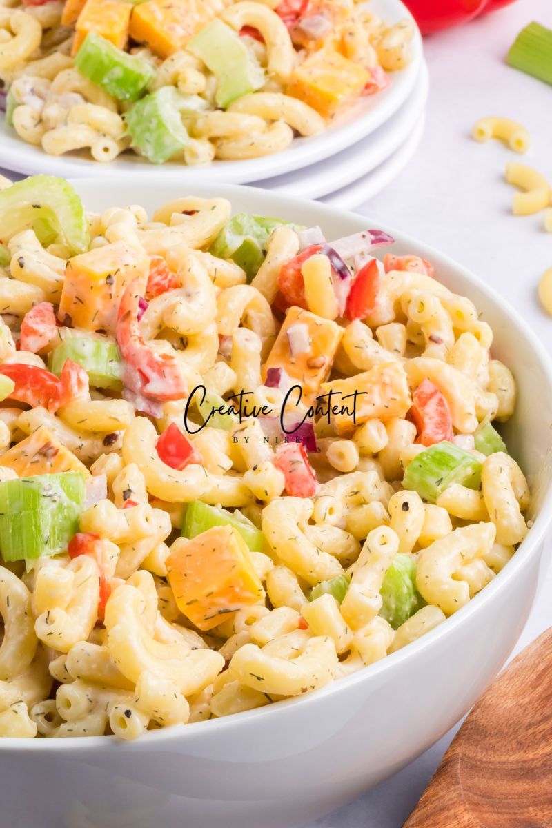 Macaroni Salad - Set 1 of 2