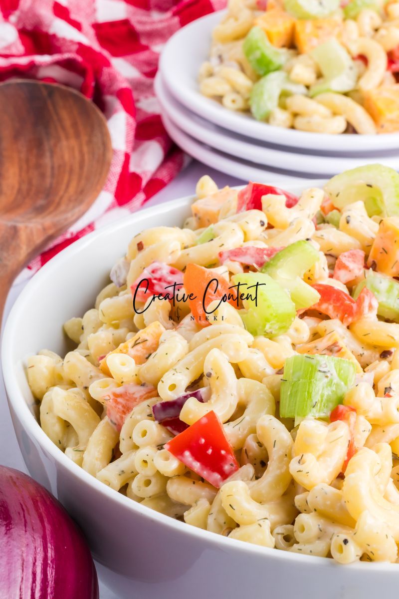 Macaroni Salad - Set 1 of 2
