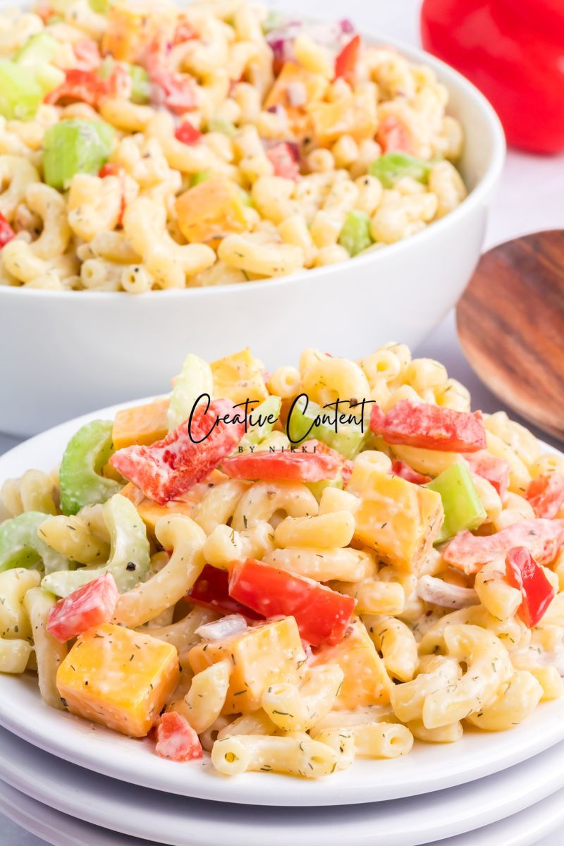 Macaroni Salad - Set 1 of 2