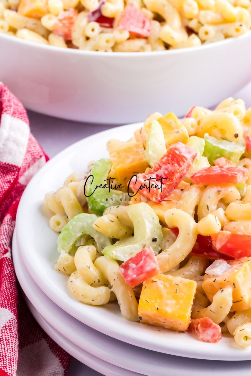 Macaroni Salad - Set 1 of 2