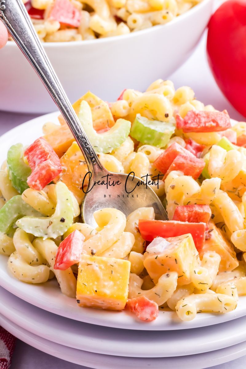 Macaroni Salad - Set 1 of 2