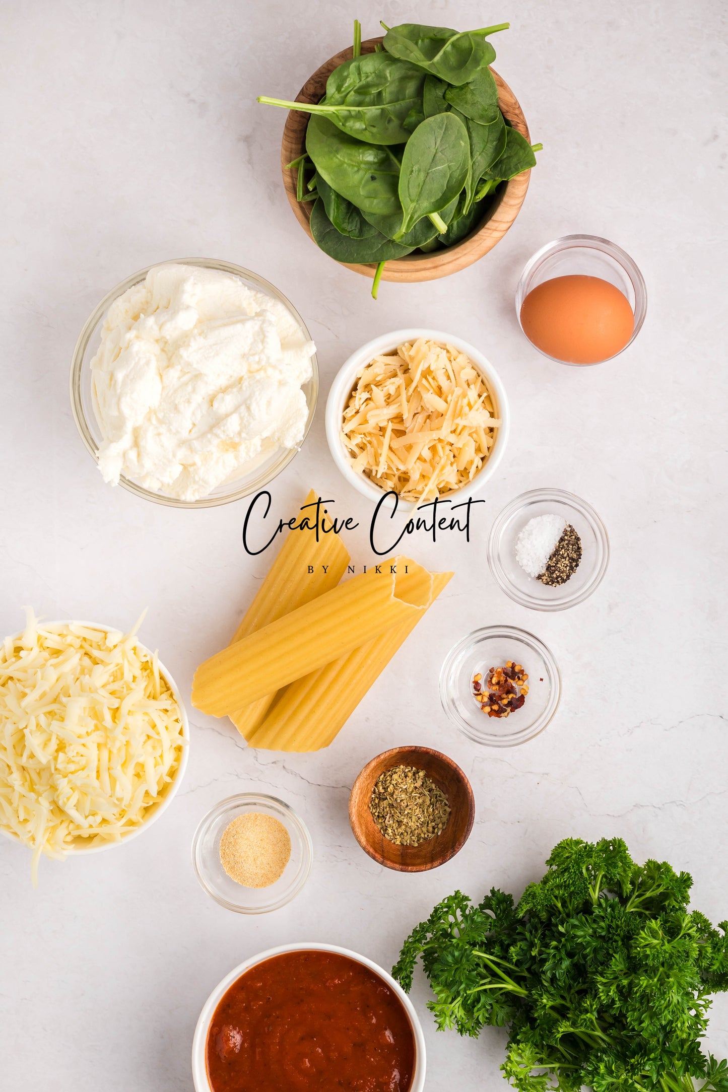 Manicotti - Set 1 of 2