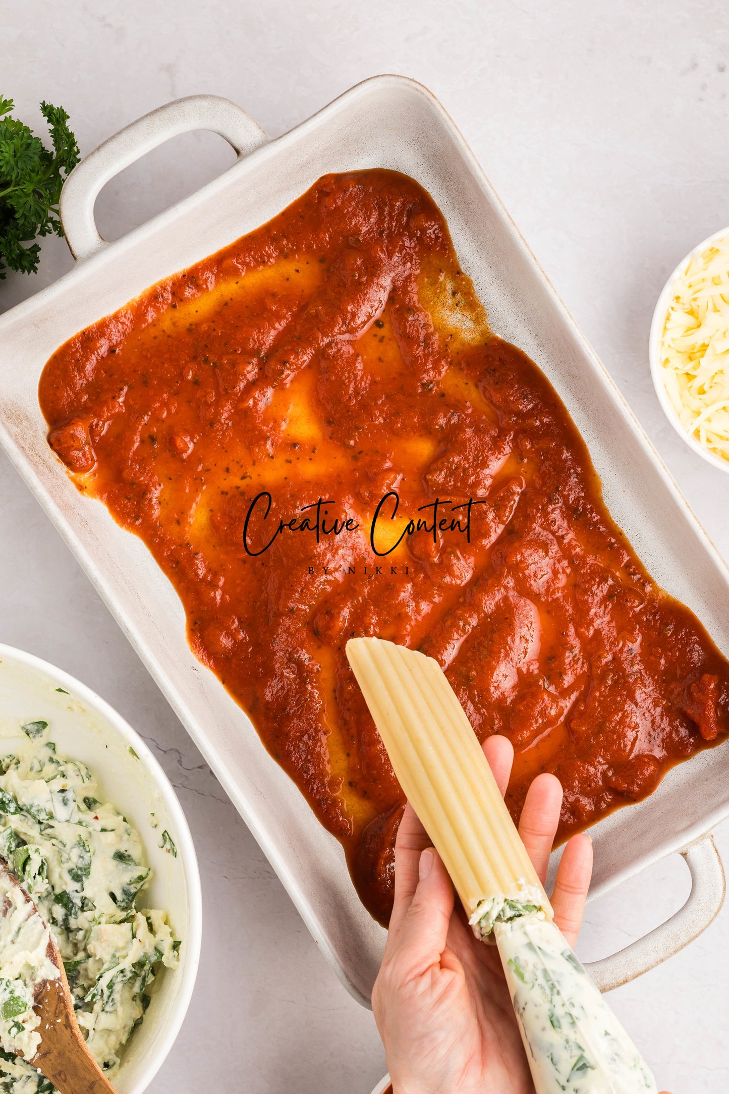 Manicotti - Set 1 of 2