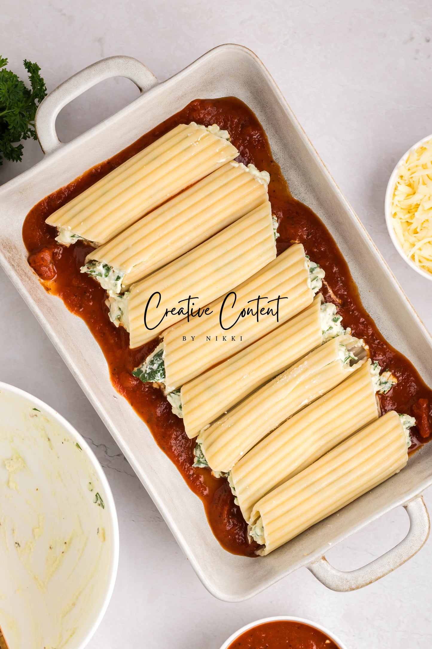 Manicotti - Set 1 of 2