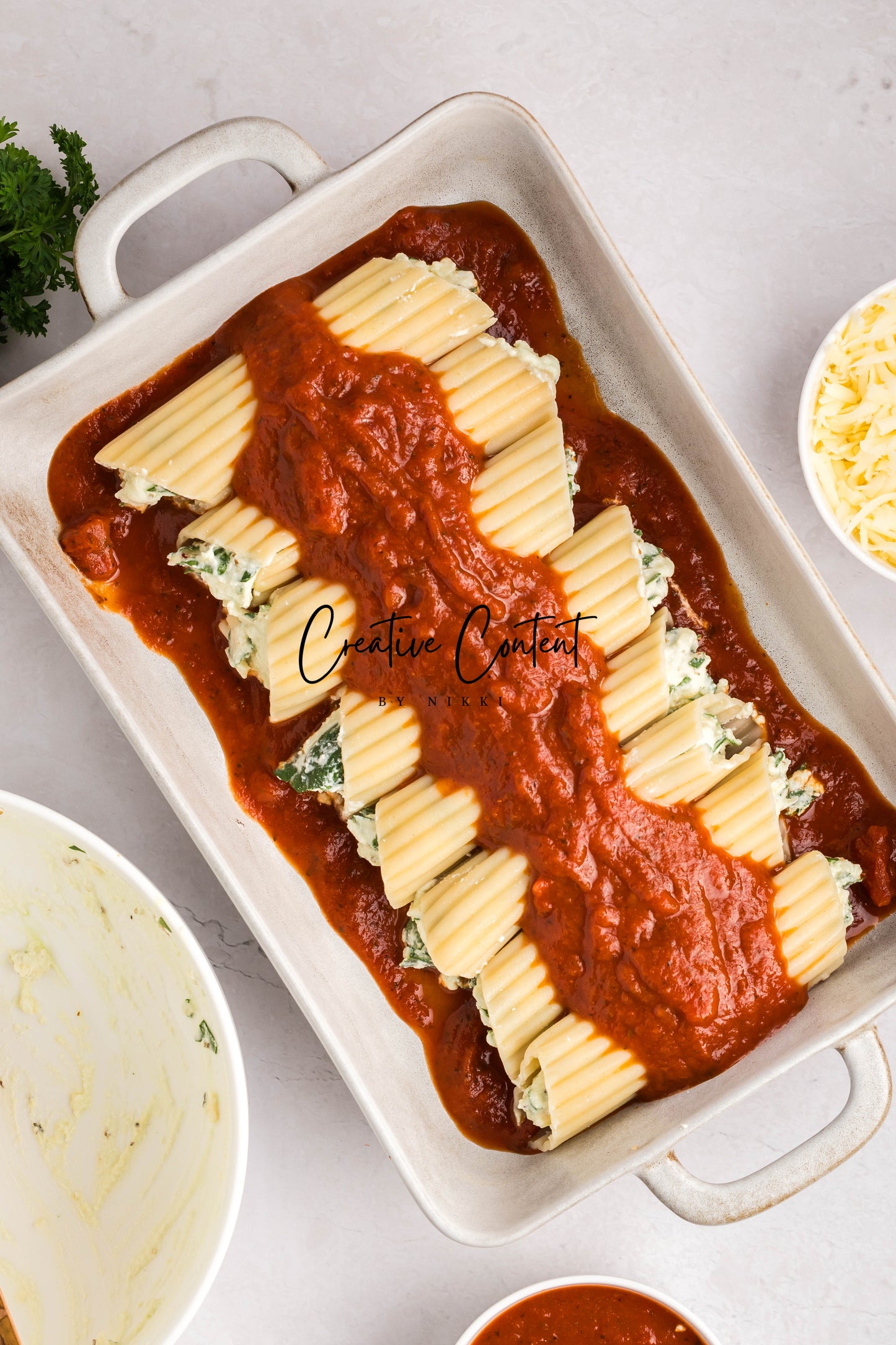 Manicotti - Set 1 of 2