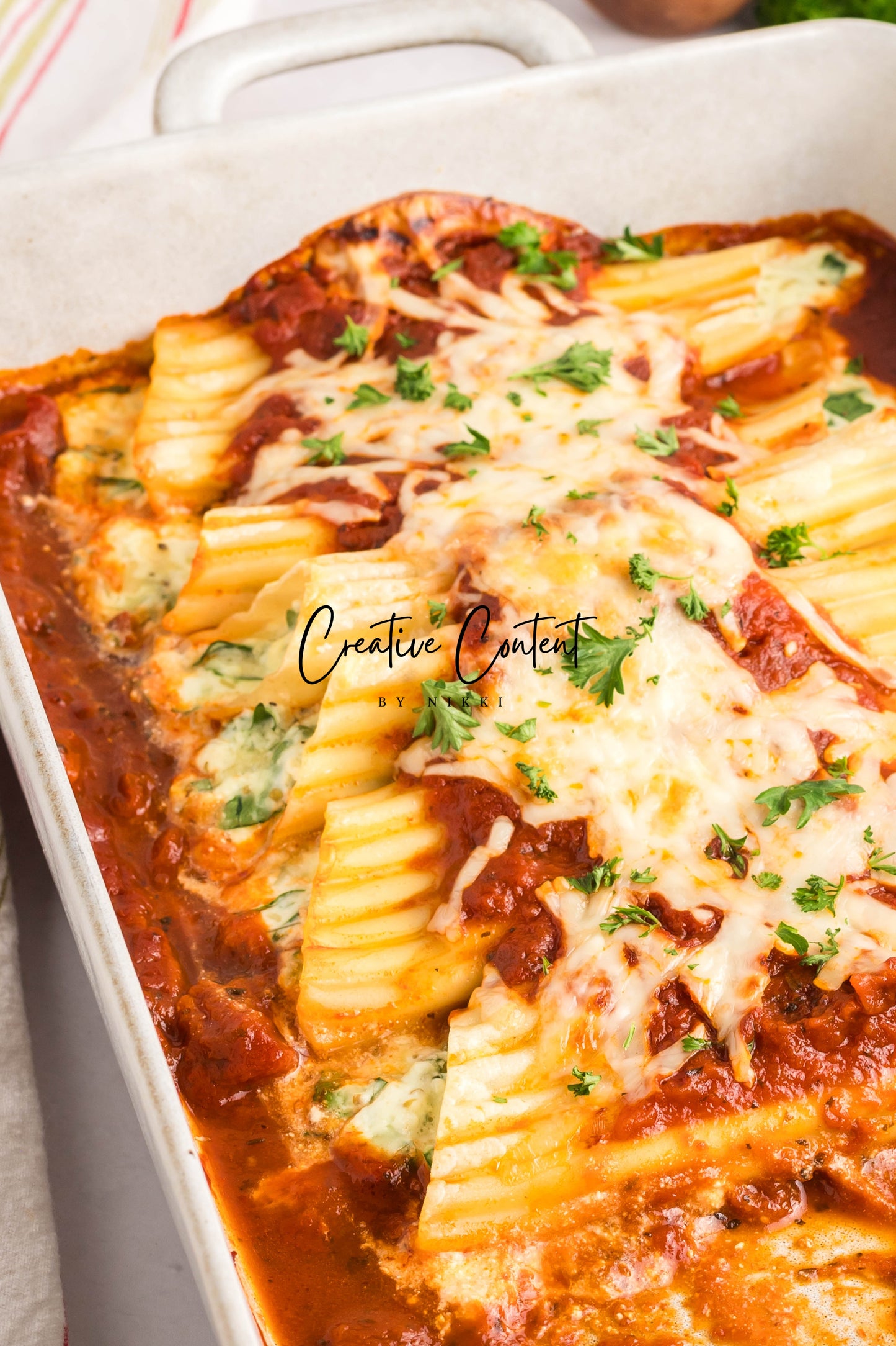 Manicotti - Set 1 of 2