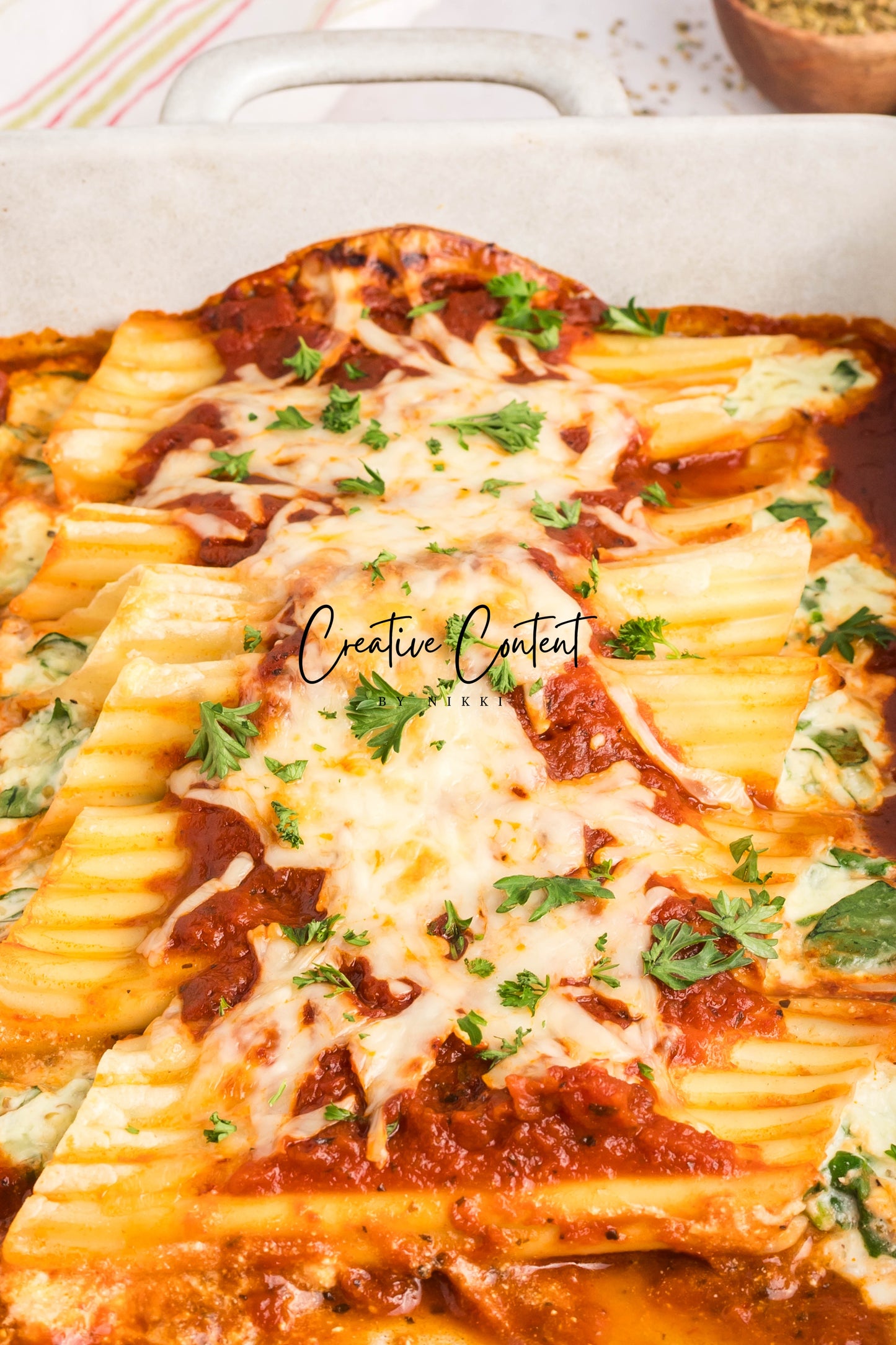 Manicotti - Set 1 of 2