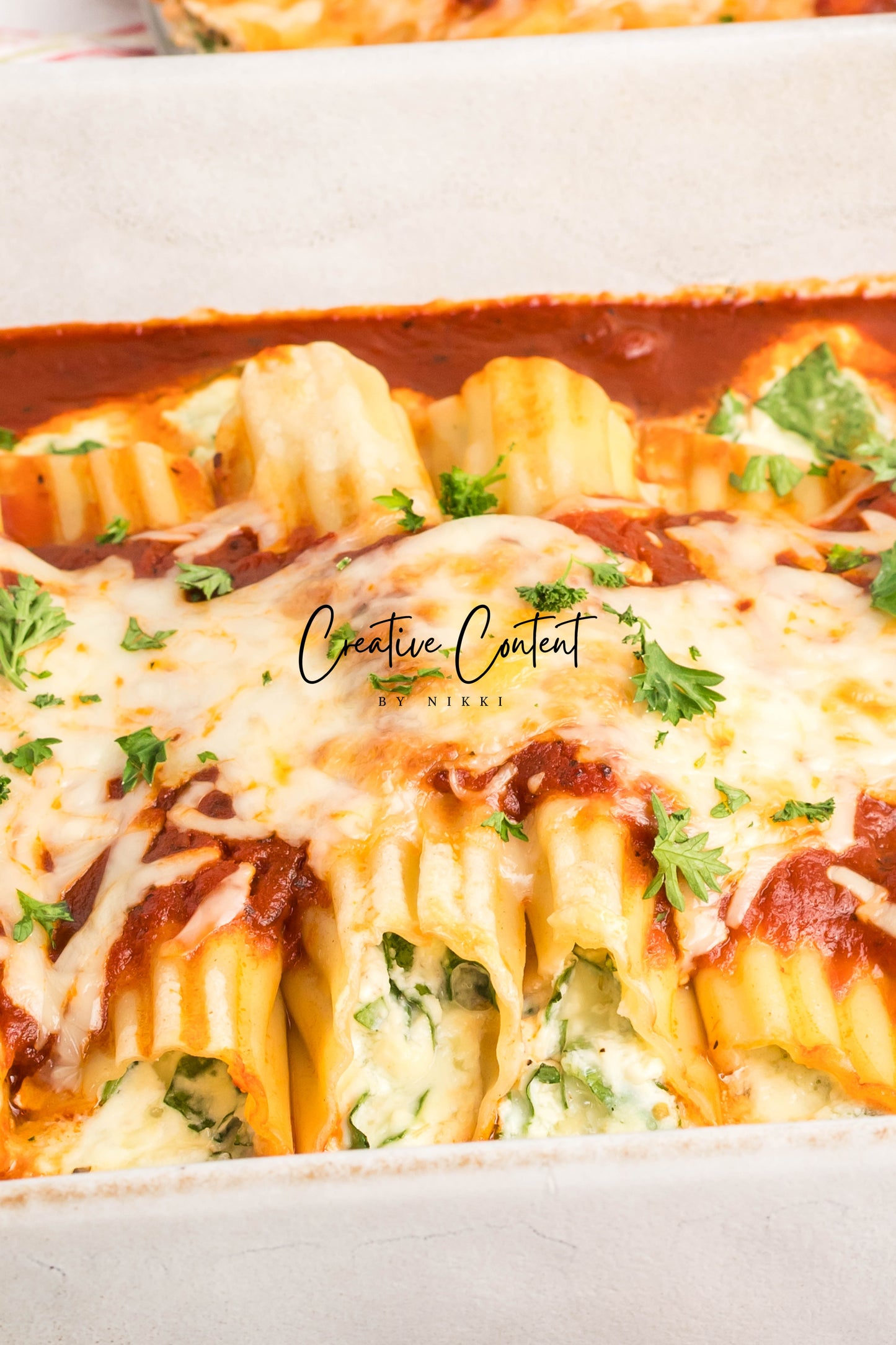 Manicotti - Set 1 of 2