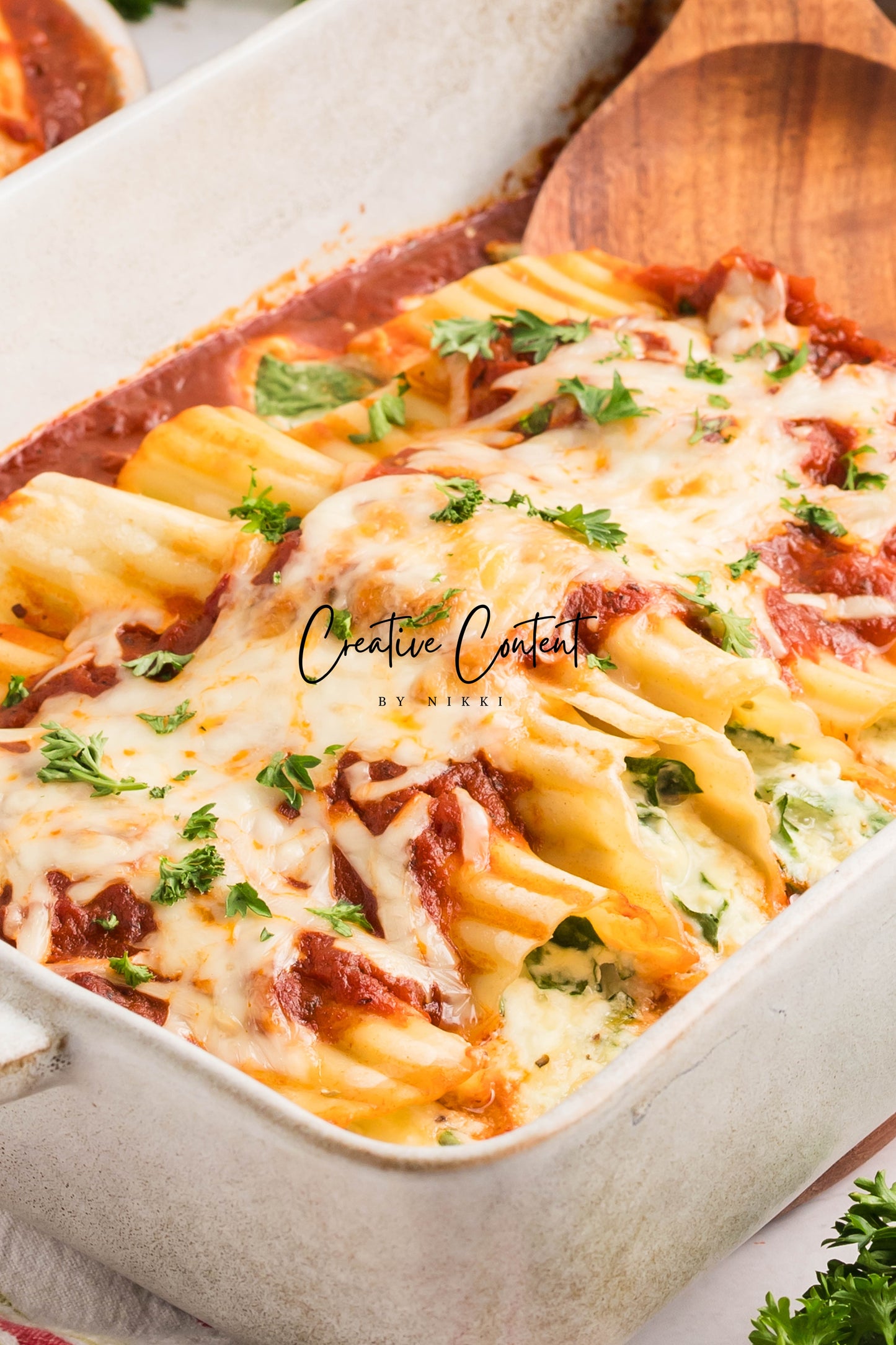 Manicotti - Set 1 of 2
