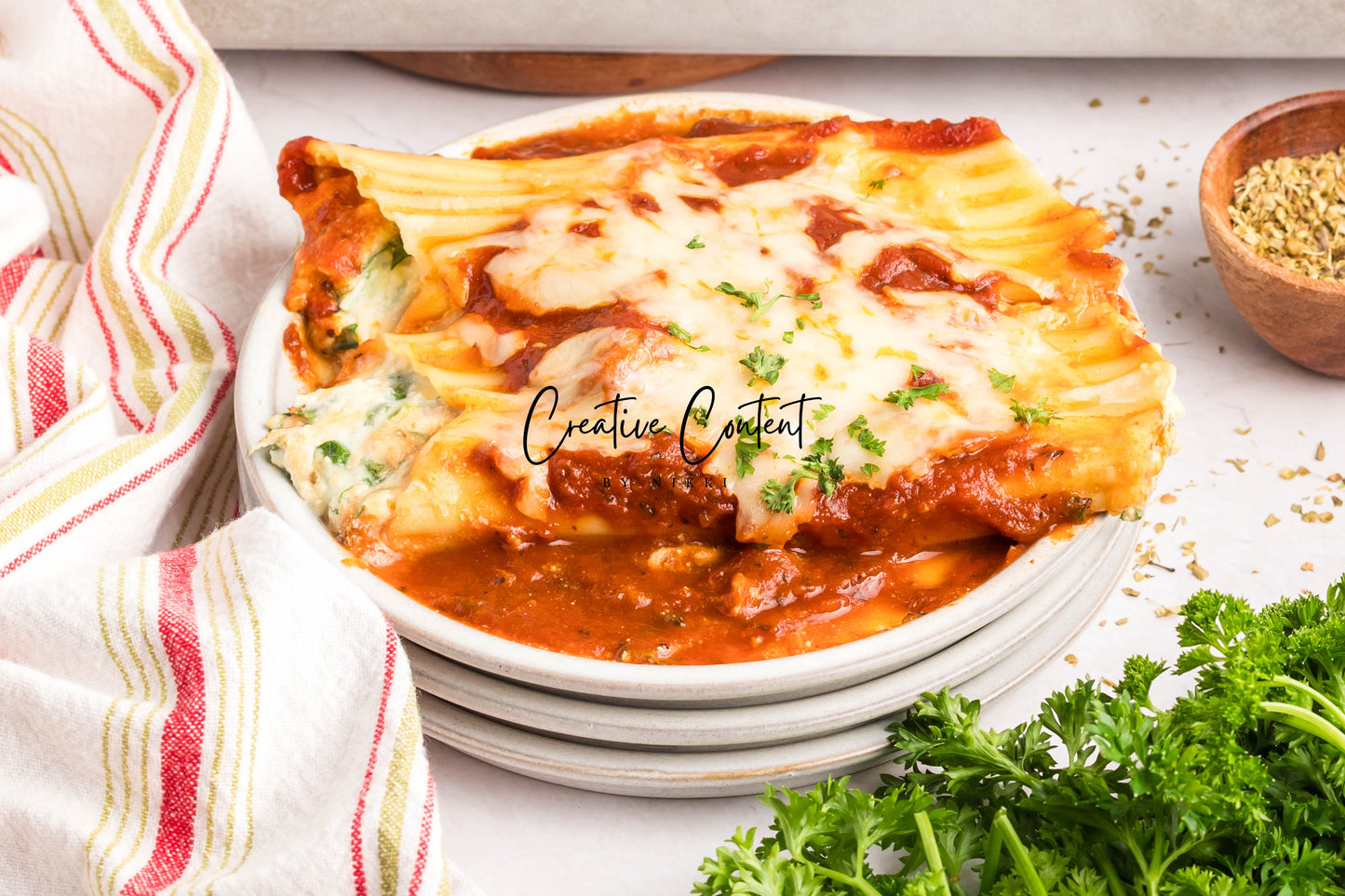 Manicotti - Set 1 of 2