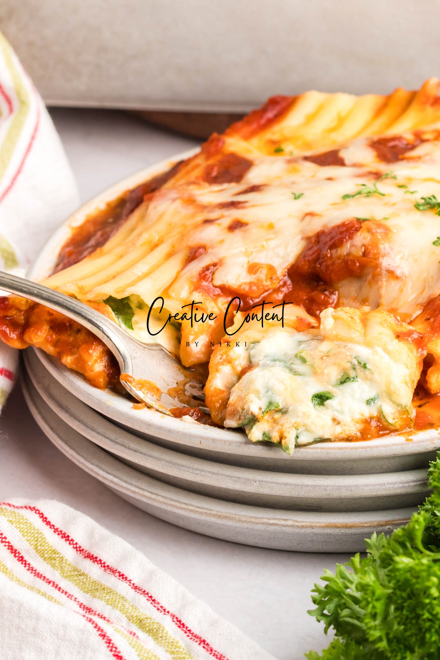 Manicotti - Set 1 of 2