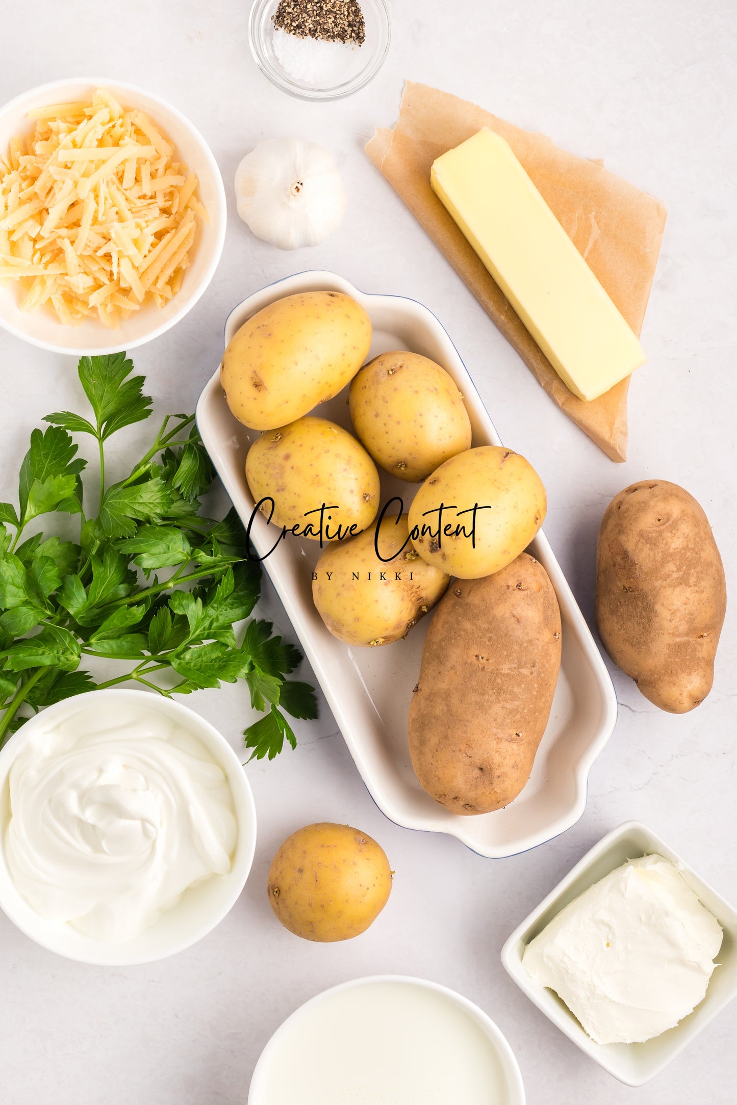 Mashed Potatoes With Cheese - Exclusive
