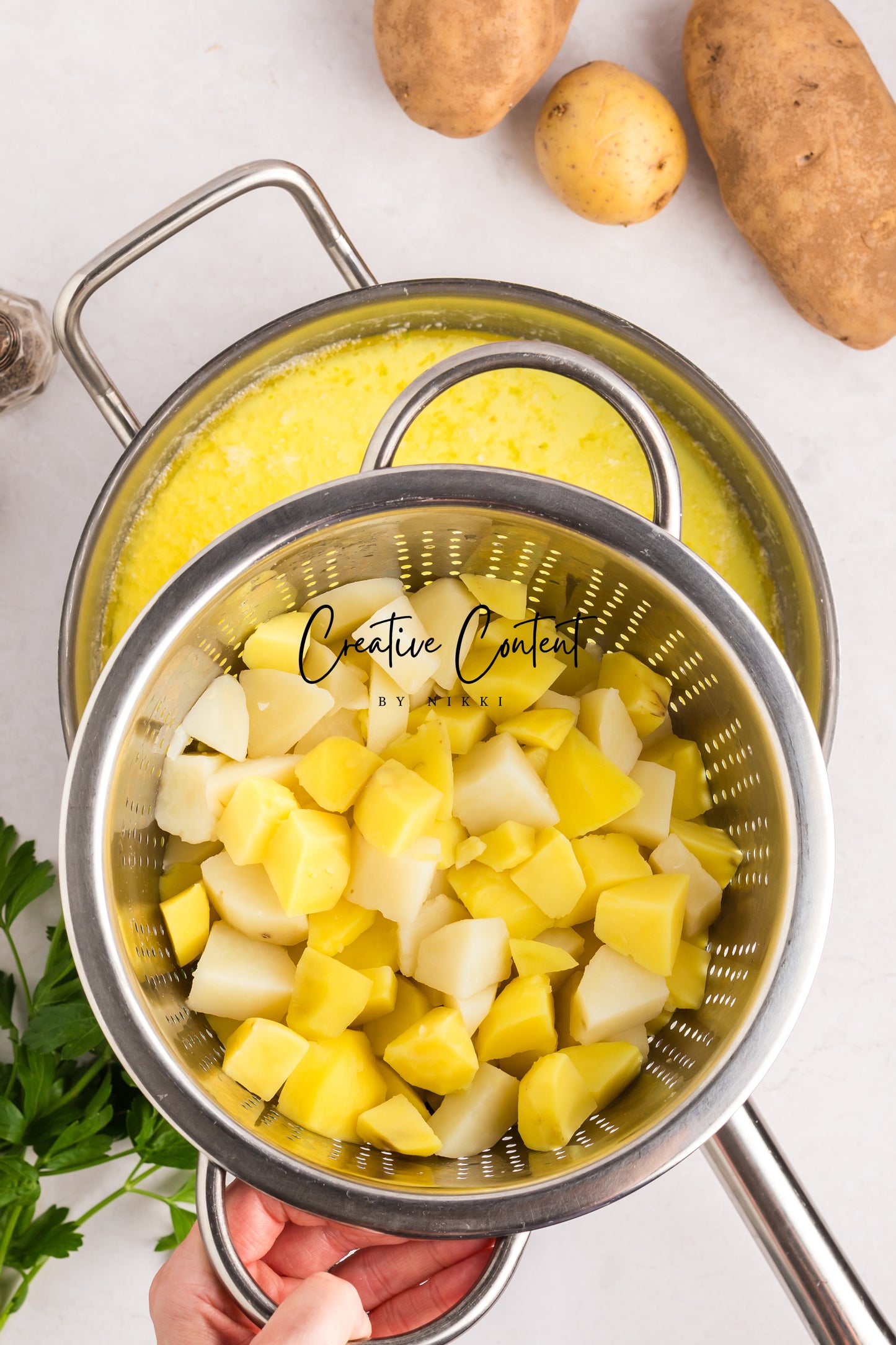 Mashed Potatoes With Cheese - Exclusive