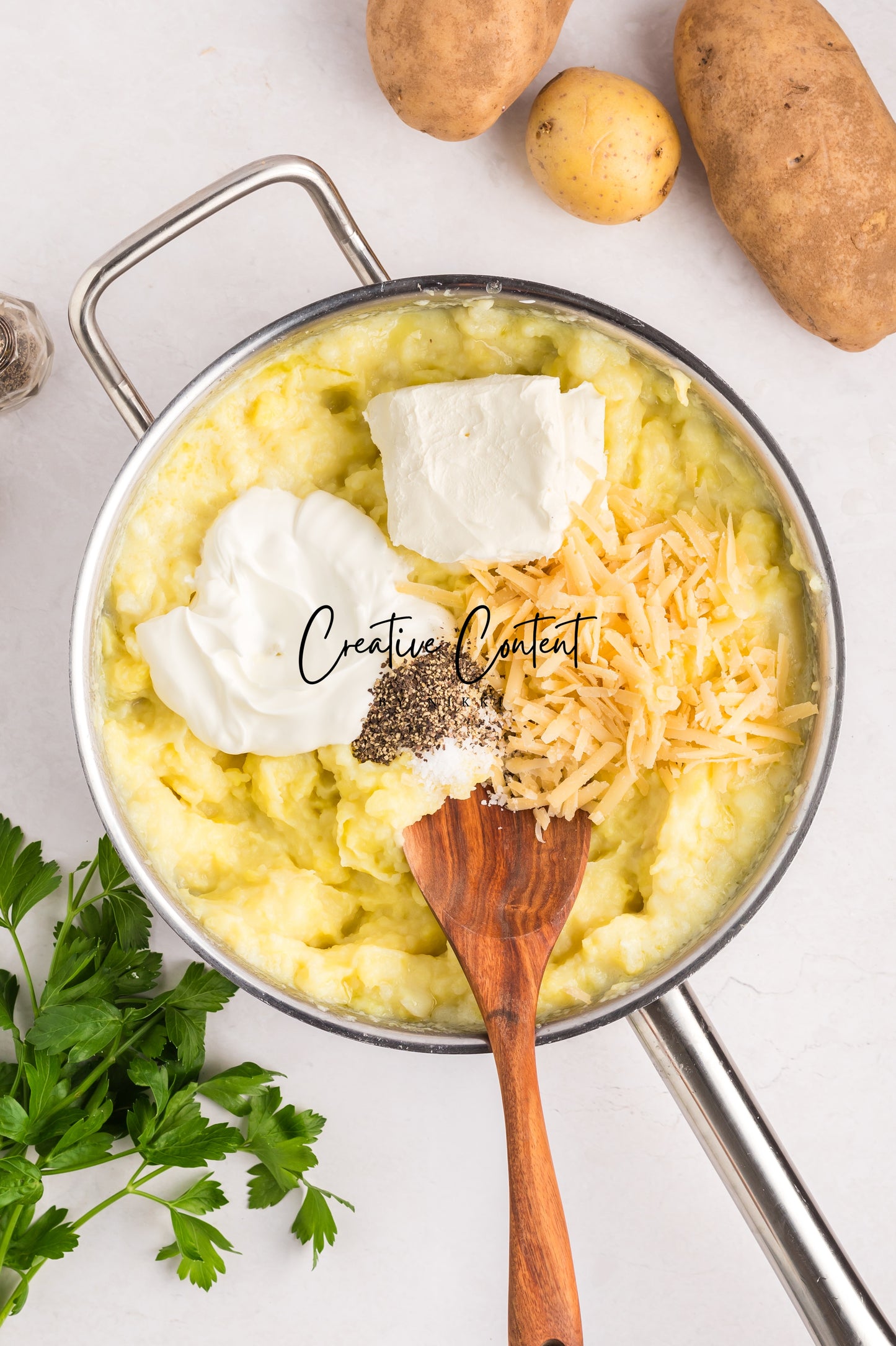 Mashed Potatoes With Cheese - Exclusive