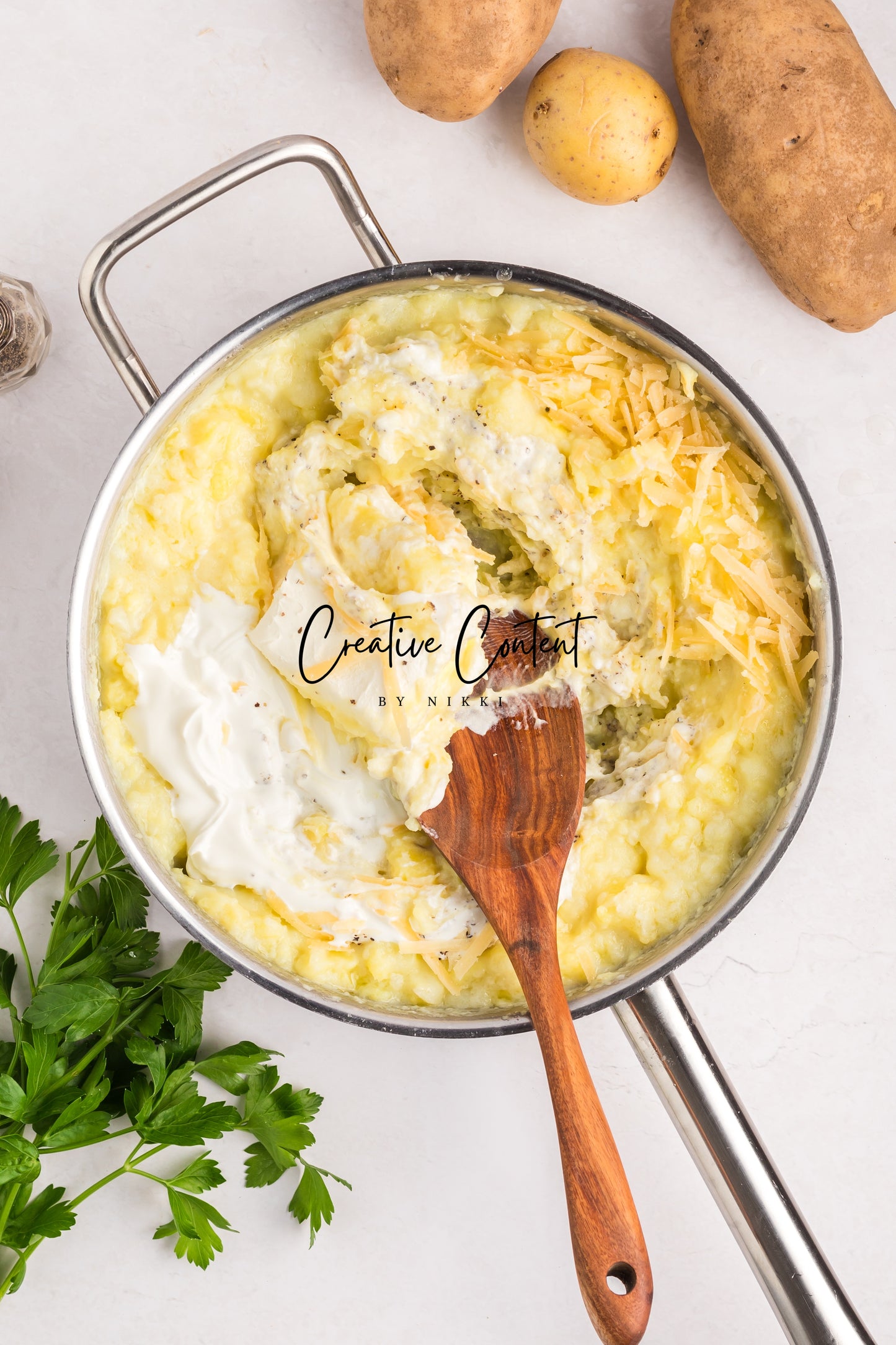 Mashed Potatoes With Cheese - Exclusive