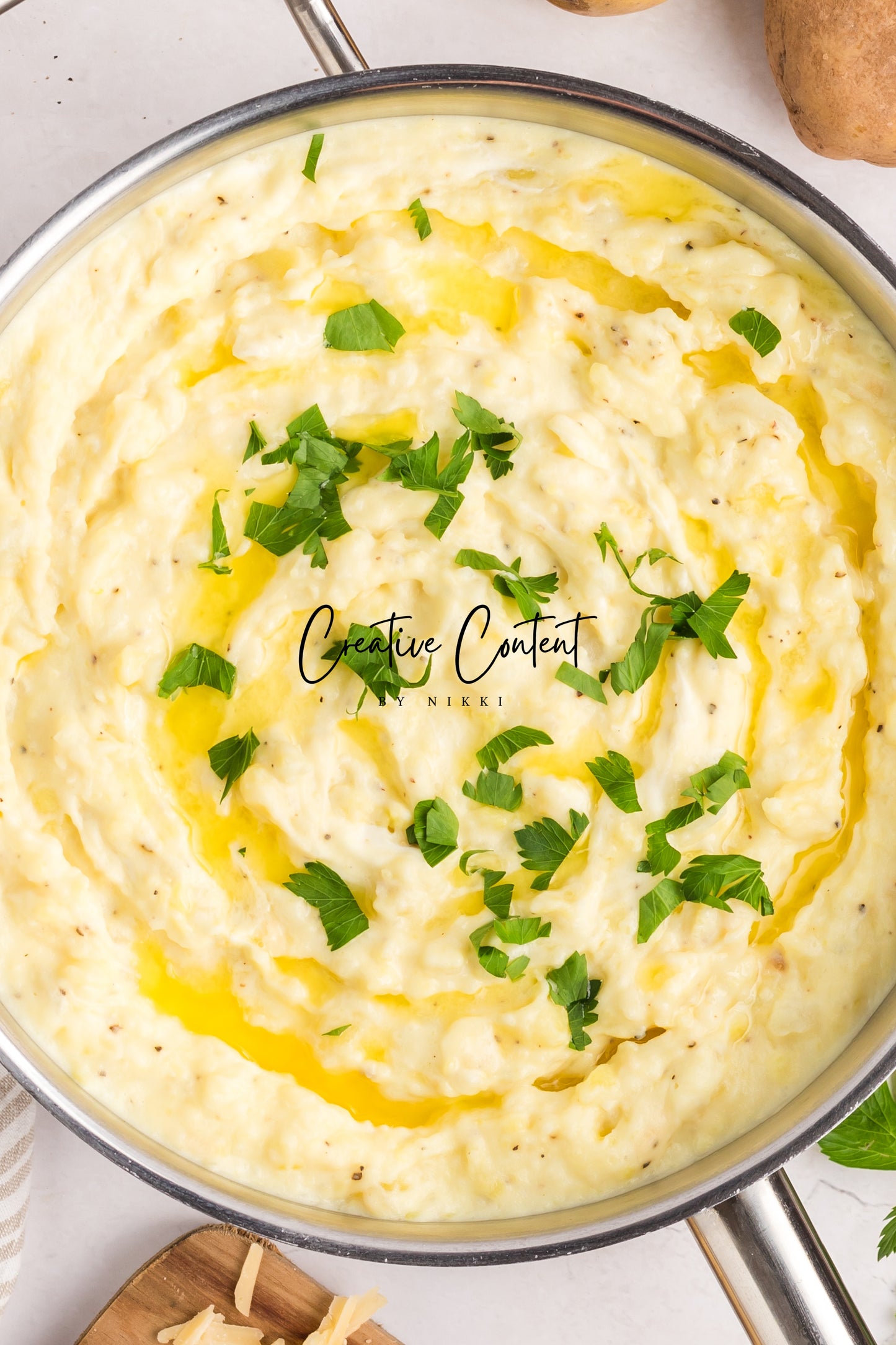 Mashed Potatoes With Cheese - Exclusive