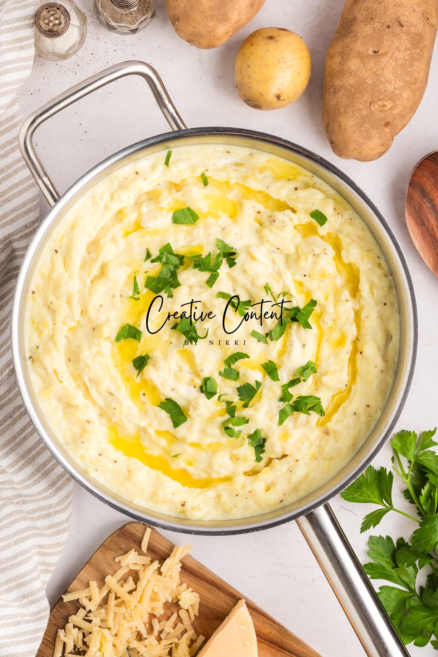 Mashed Potatoes With Cheese - Exclusive