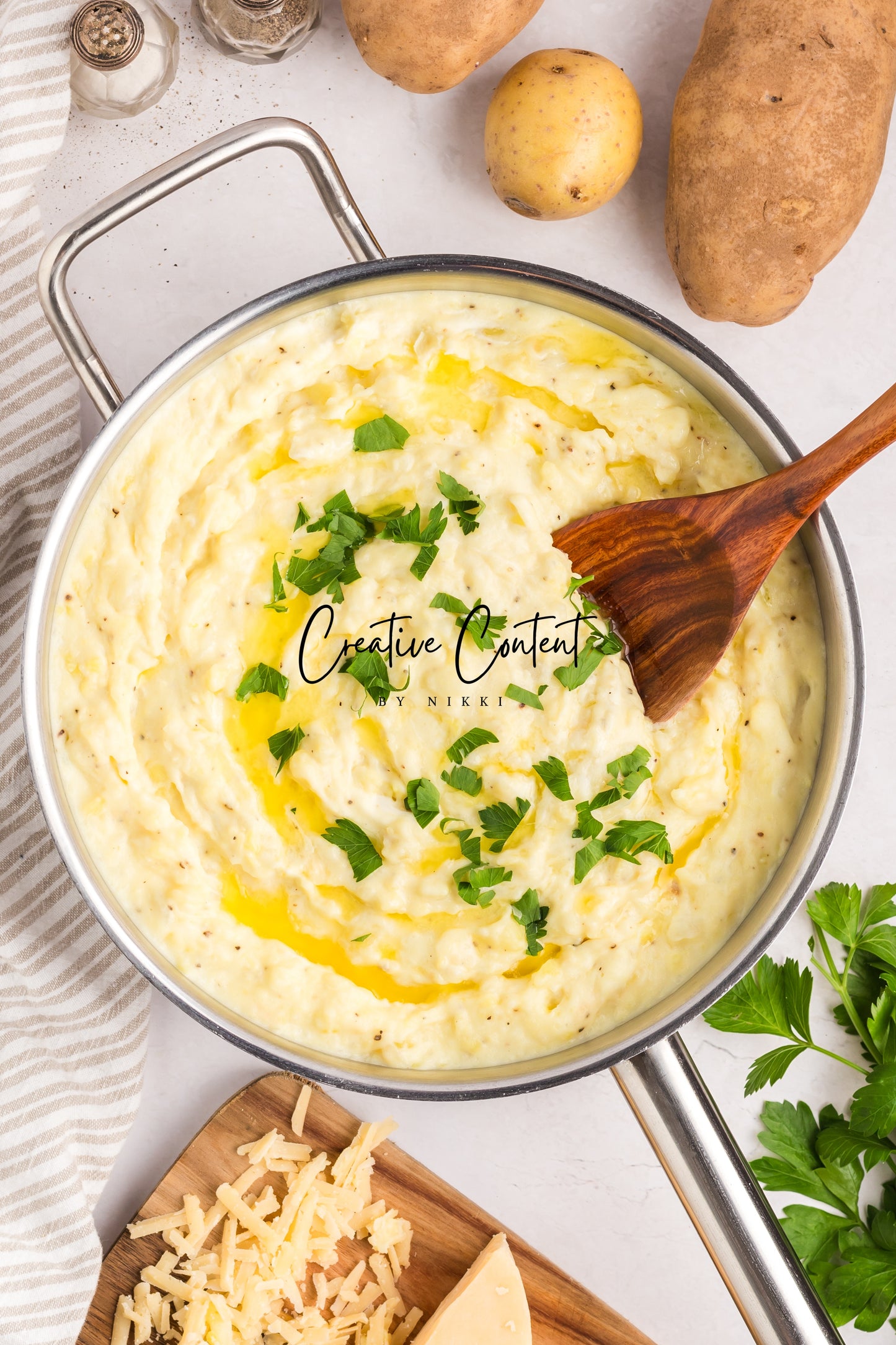 Mashed Potatoes With Cheese - Exclusive