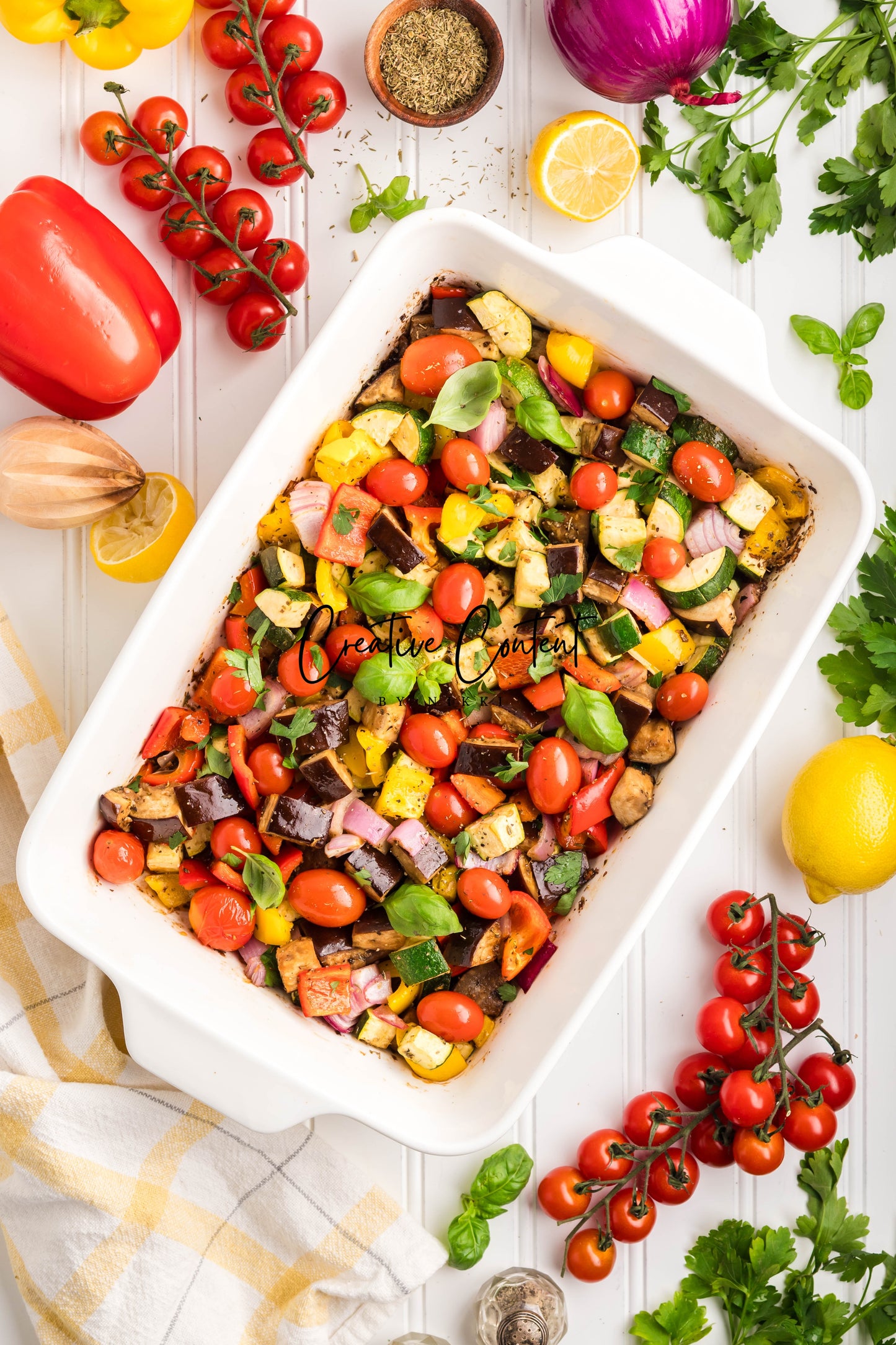 Mediterranean Roasted Veggies - Set 1 of 2