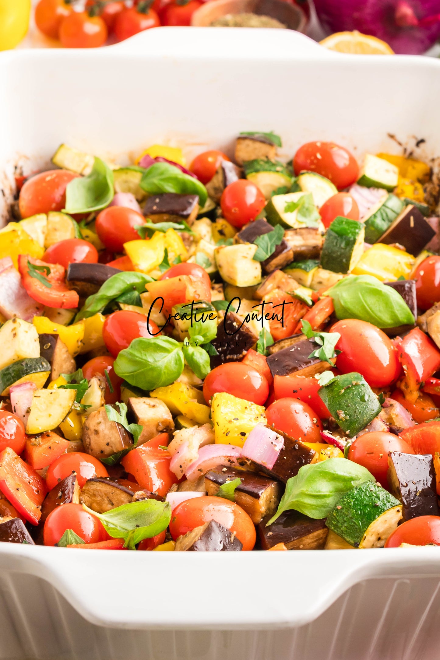 Mediterranean Roasted Veggies - Set 1 of 2