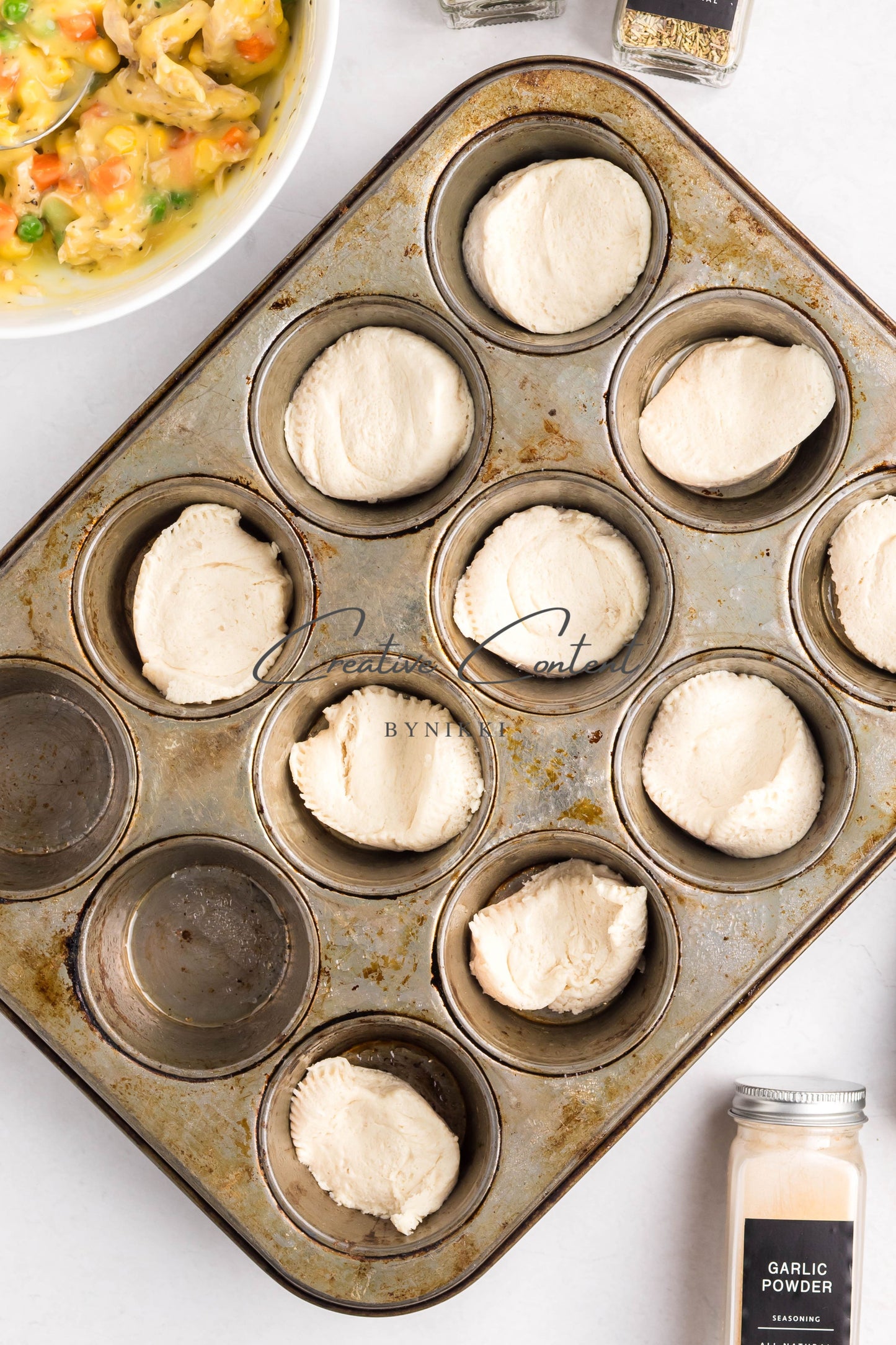 Mini Chicken Pot Pies - Set 2 of 2