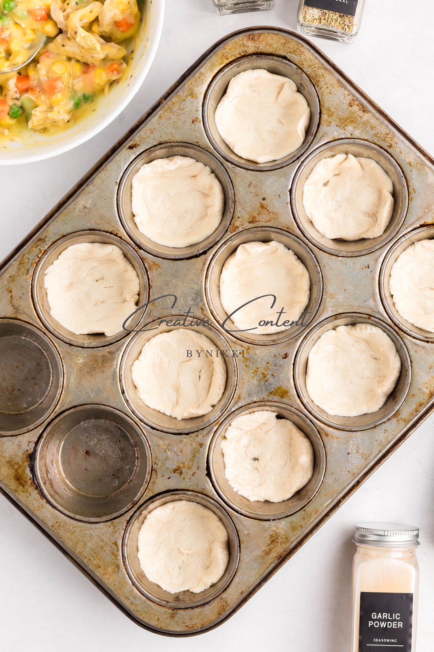 Mini Chicken Pot Pies - Set 1 of 2