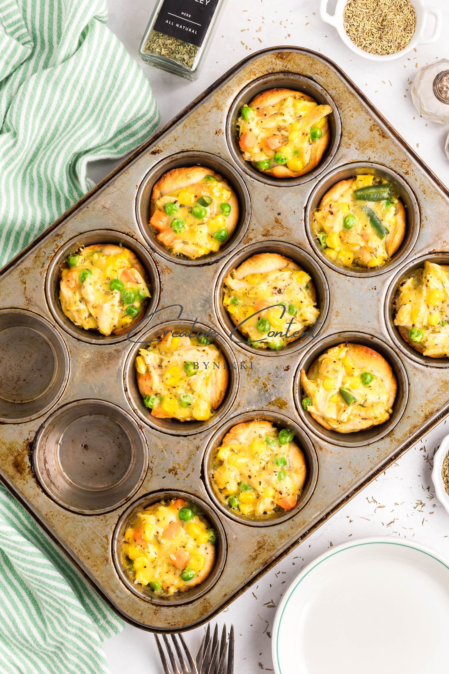 Mini Chicken Pot Pies - Set 1 of 2