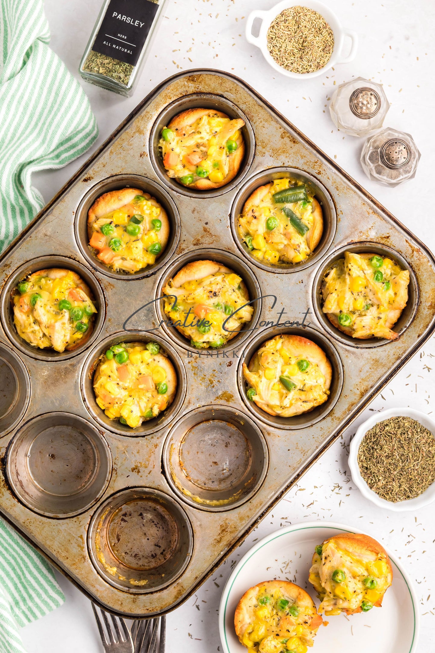 Mini Chicken Pot Pies - Set 1 of 2