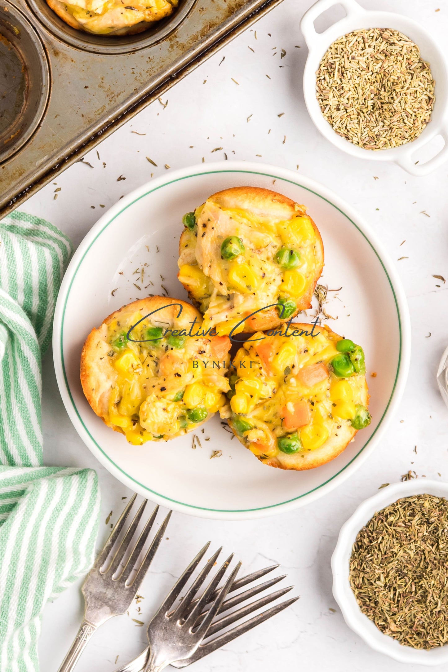Mini Chicken Pot Pies - Set 1 of 2