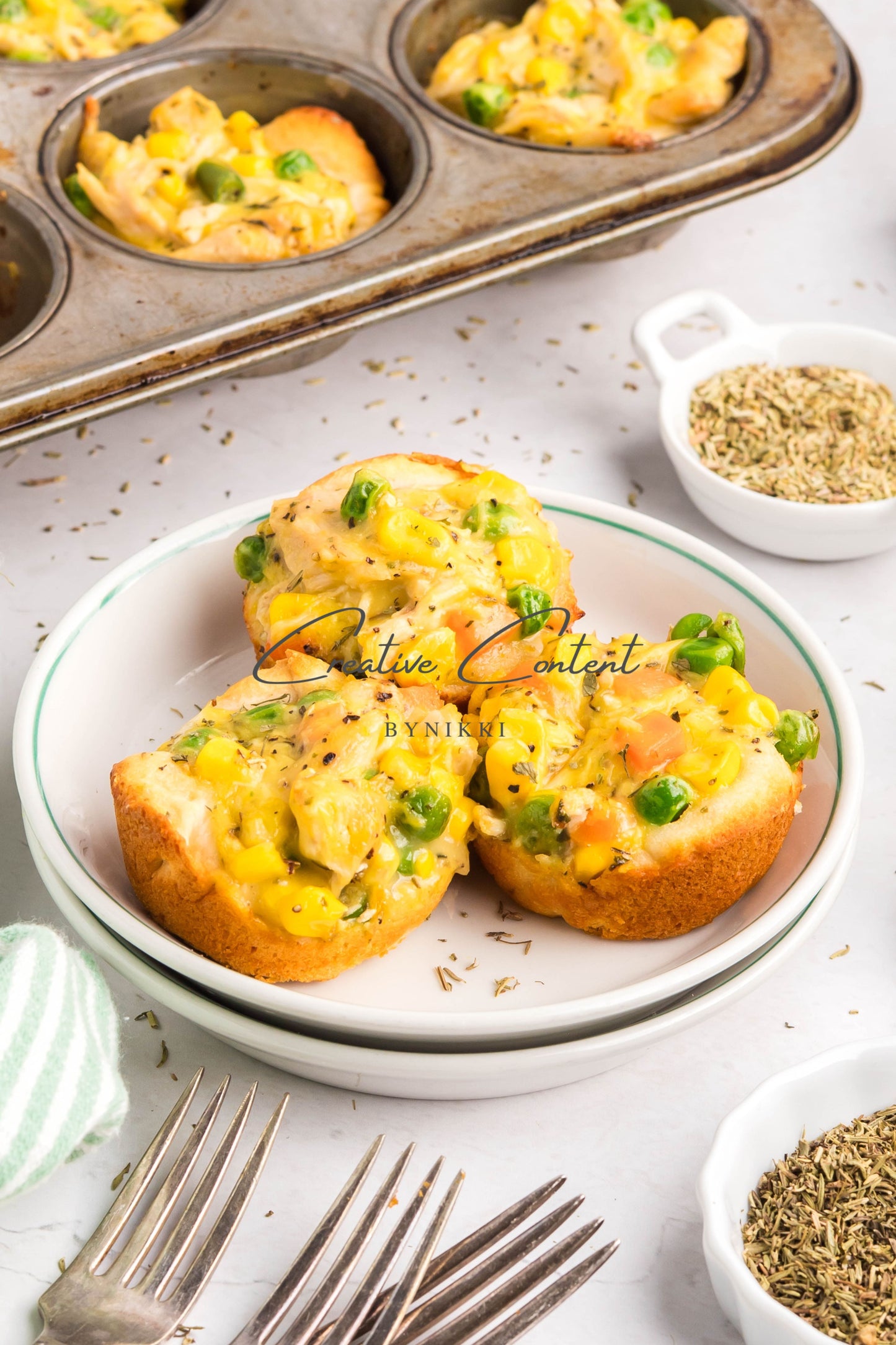 Mini Chicken Pot Pies - Set 1 of 2