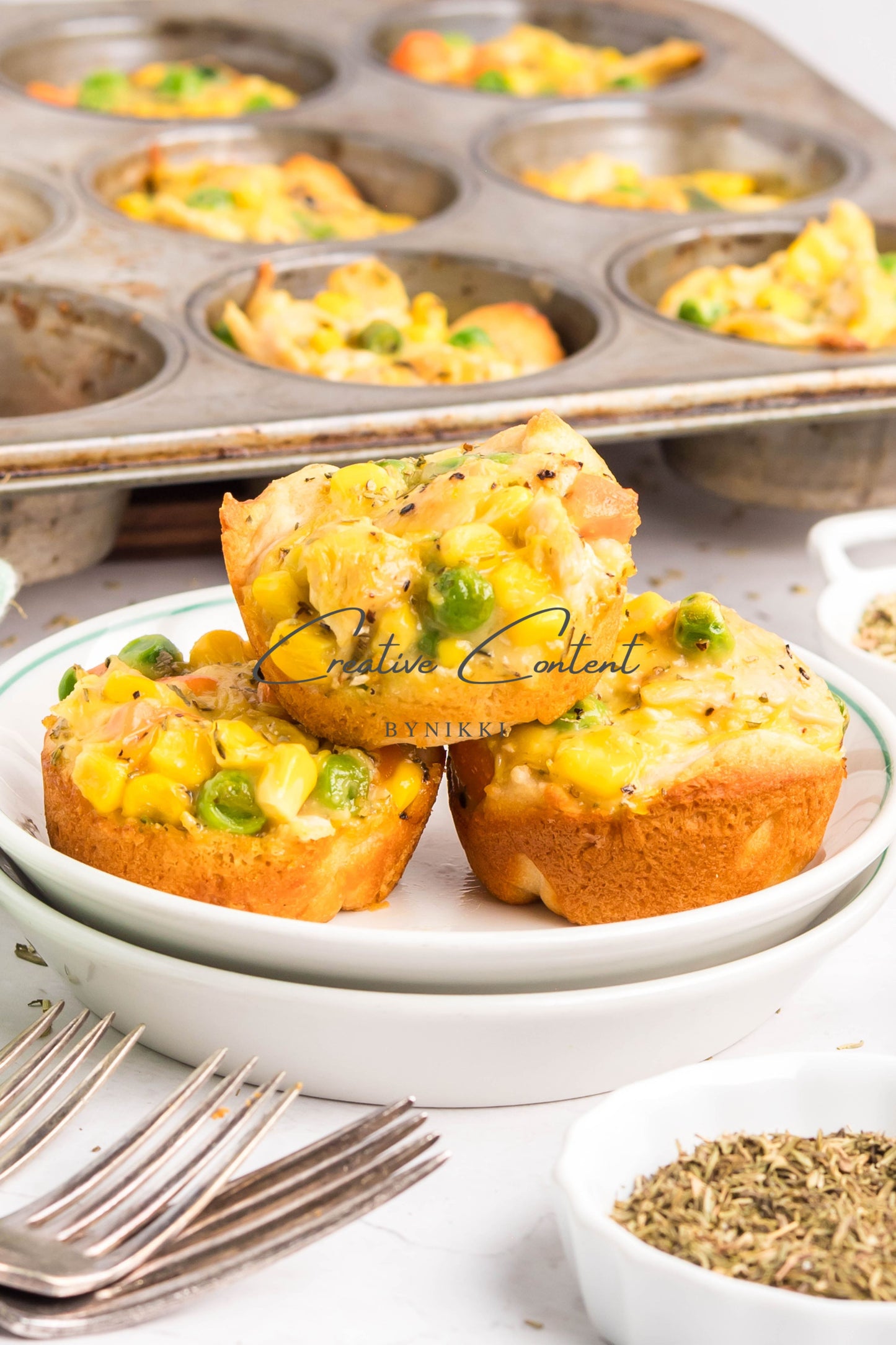 Mini Chicken Pot Pies - Set 1 of 2