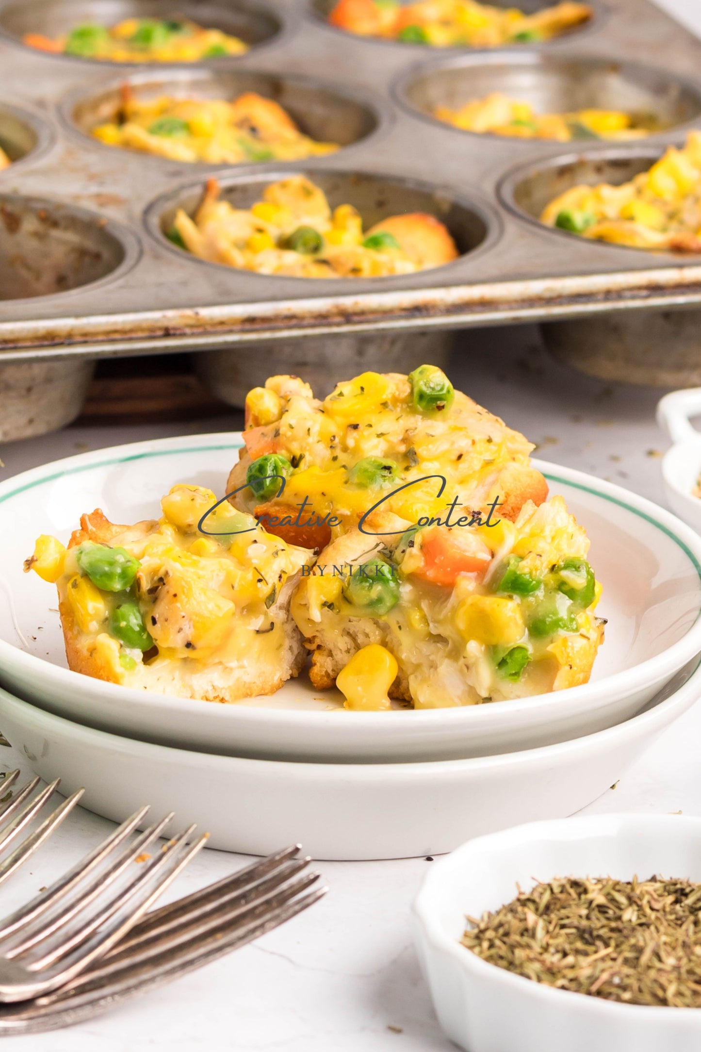 Mini Chicken Pot Pies - Set 1 of 2