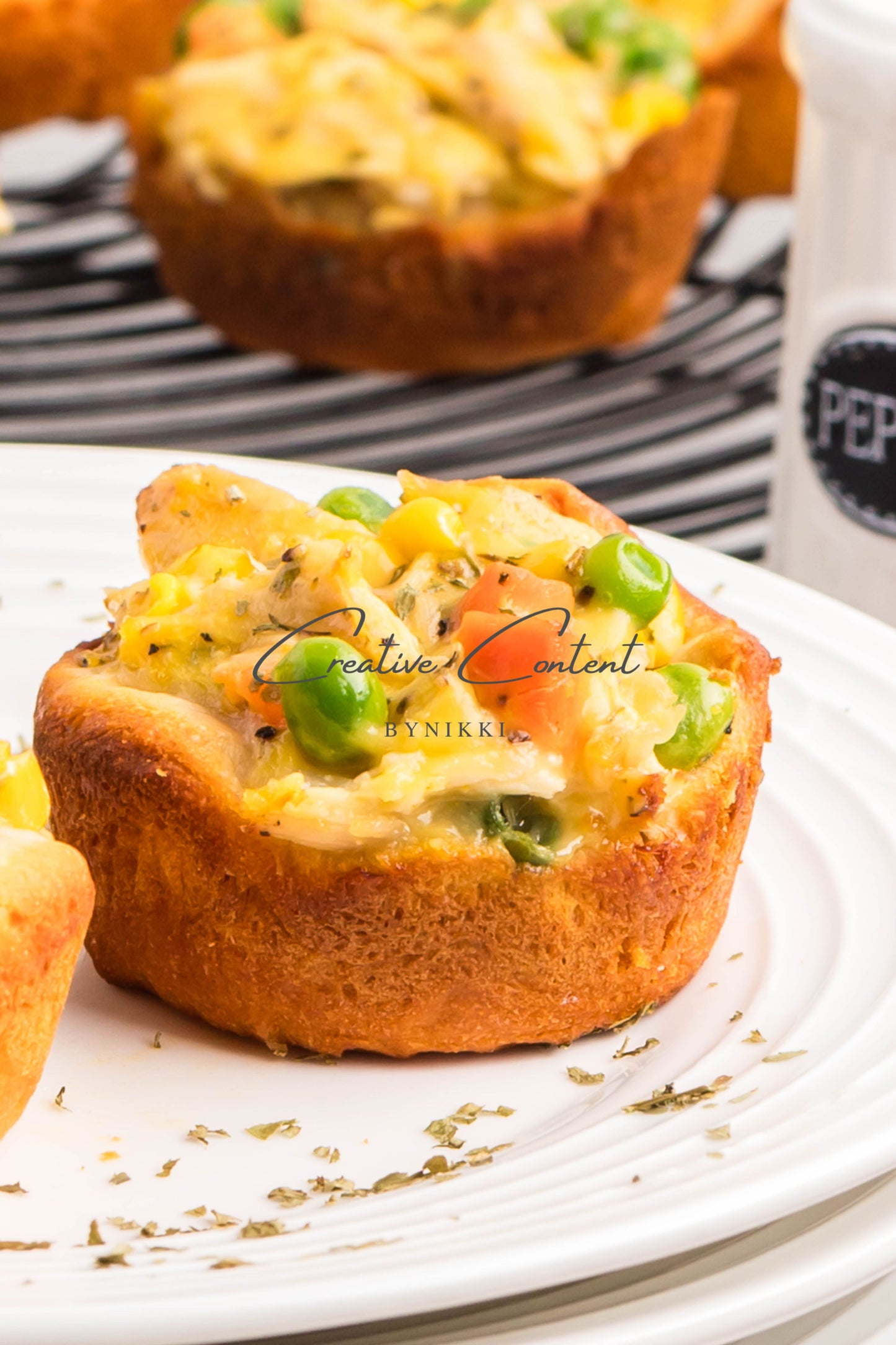 Mini Chicken Pot Pies - Set 2 of 2