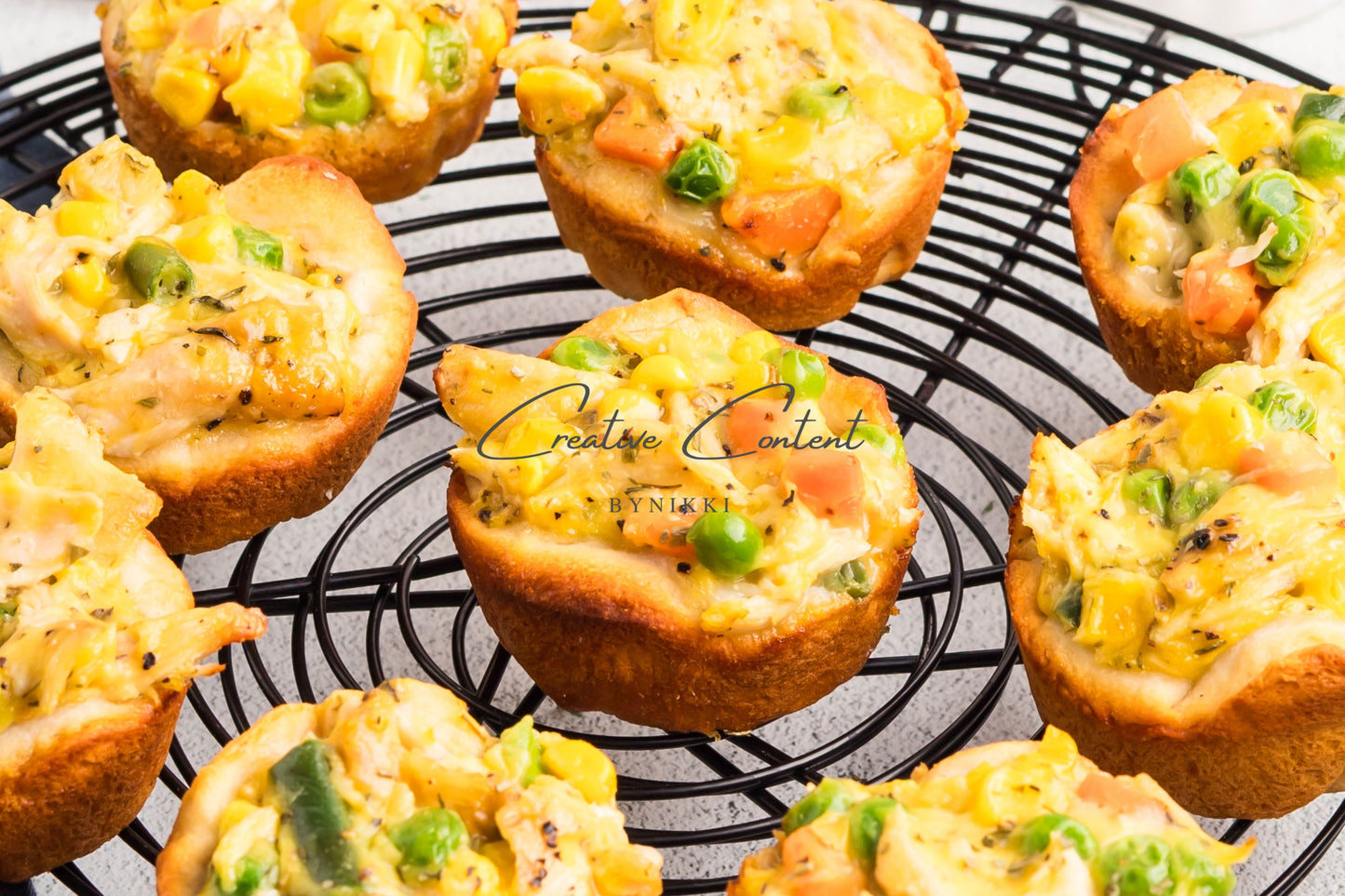 Mini Chicken Pot Pies - Set 2 of 2