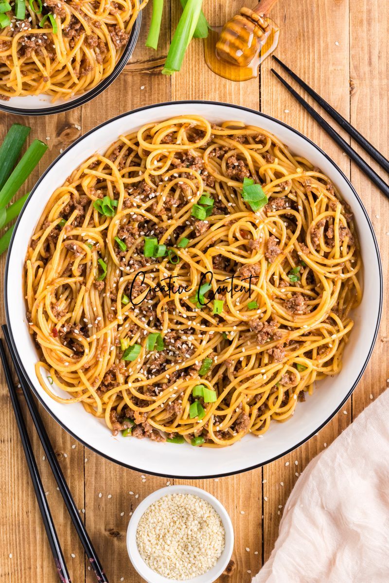 Mongolian Beef Noodles - Set 2 of 2