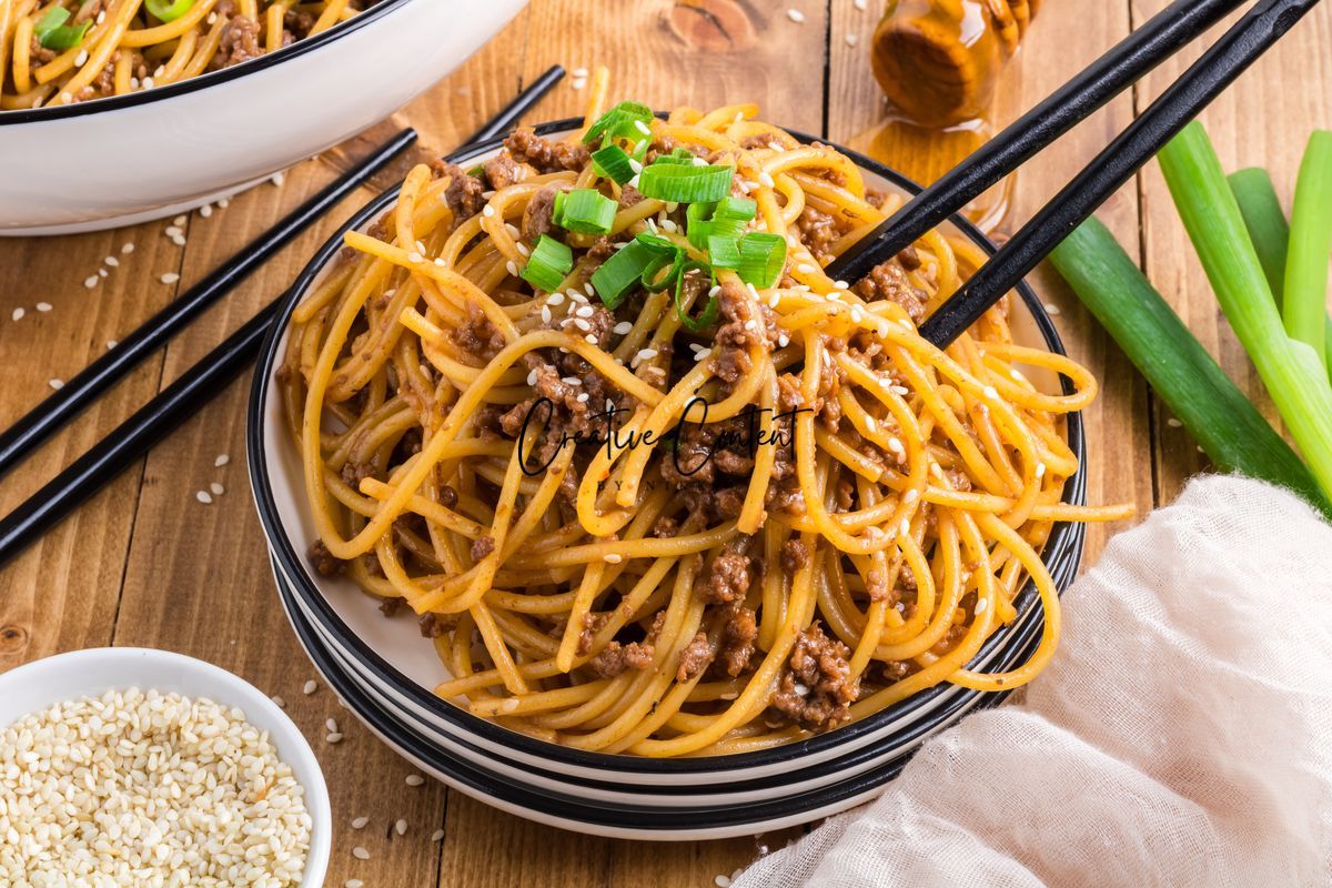 Mongolian Beef Noodles - Set 2 of 2