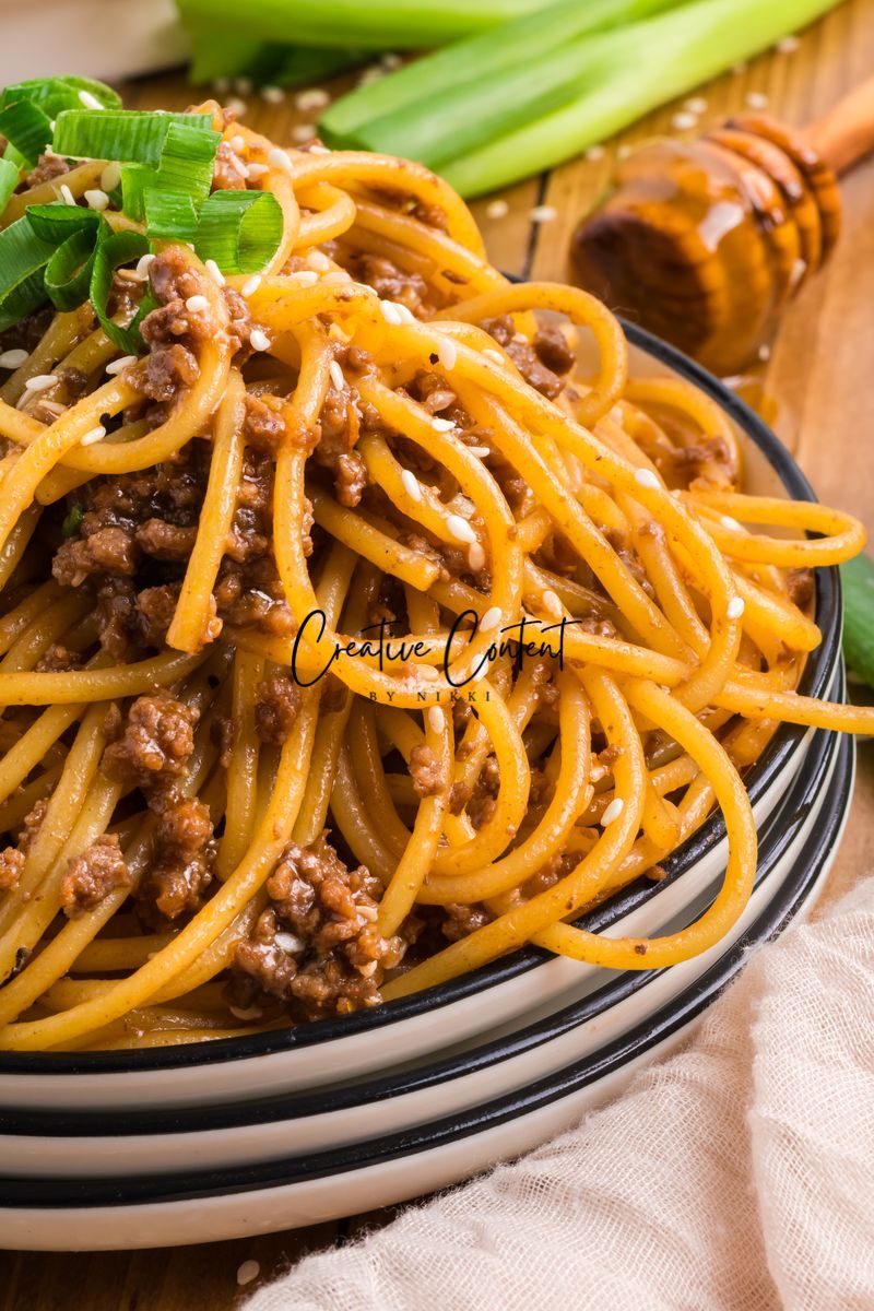 Mongolian Beef Noodles - Set 2 of 2