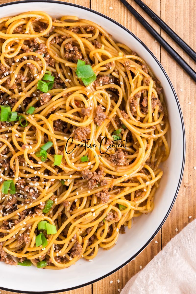 Mongolian Beef Noodles - Set 2 of 2