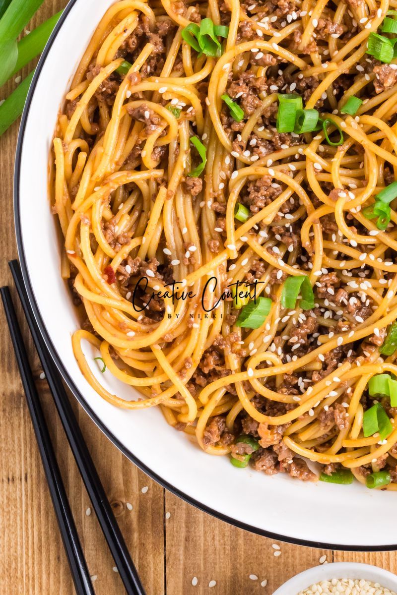 Mongolian Beef Noodles - Set 2 of 2