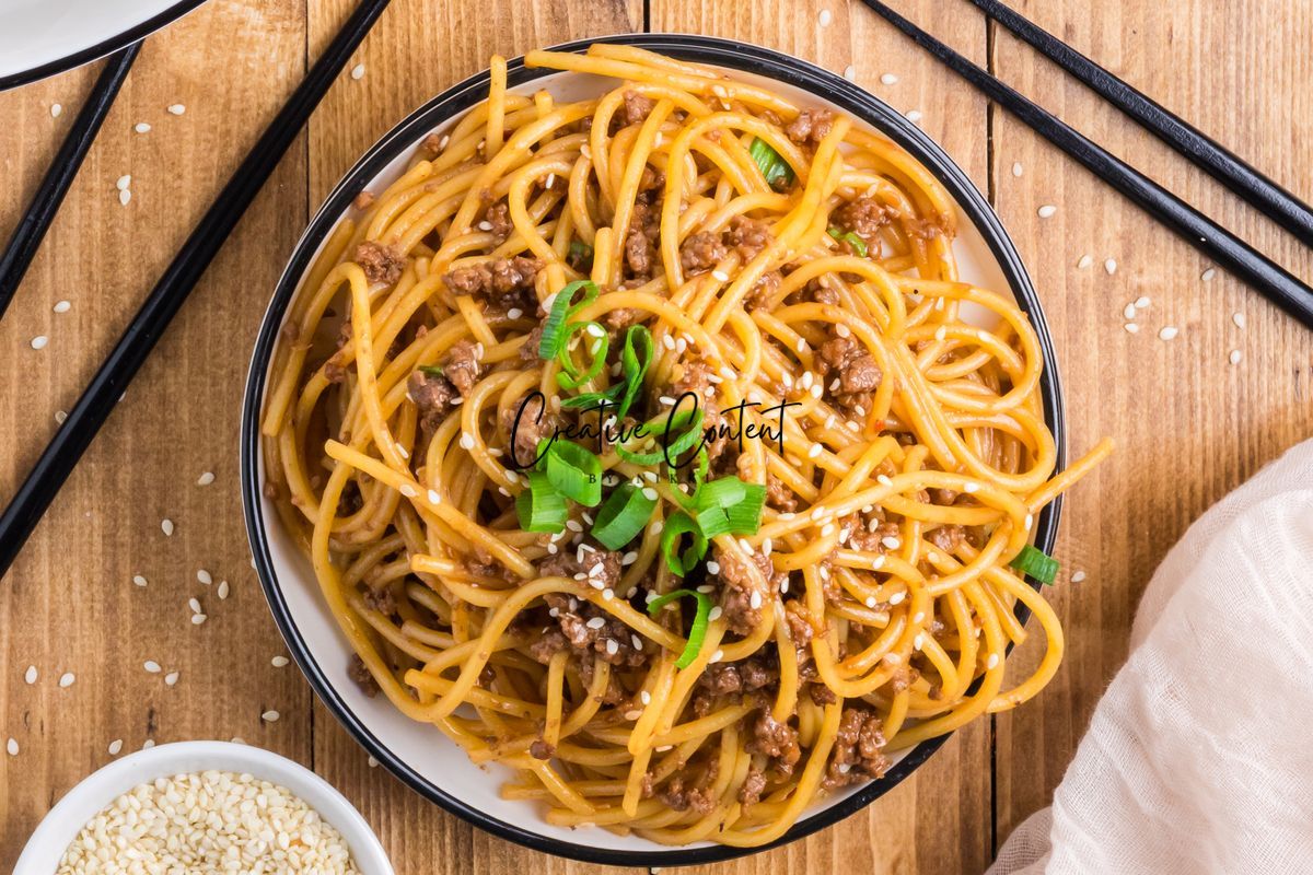 Mongolian Beef Noodles - Set 2 of 2
