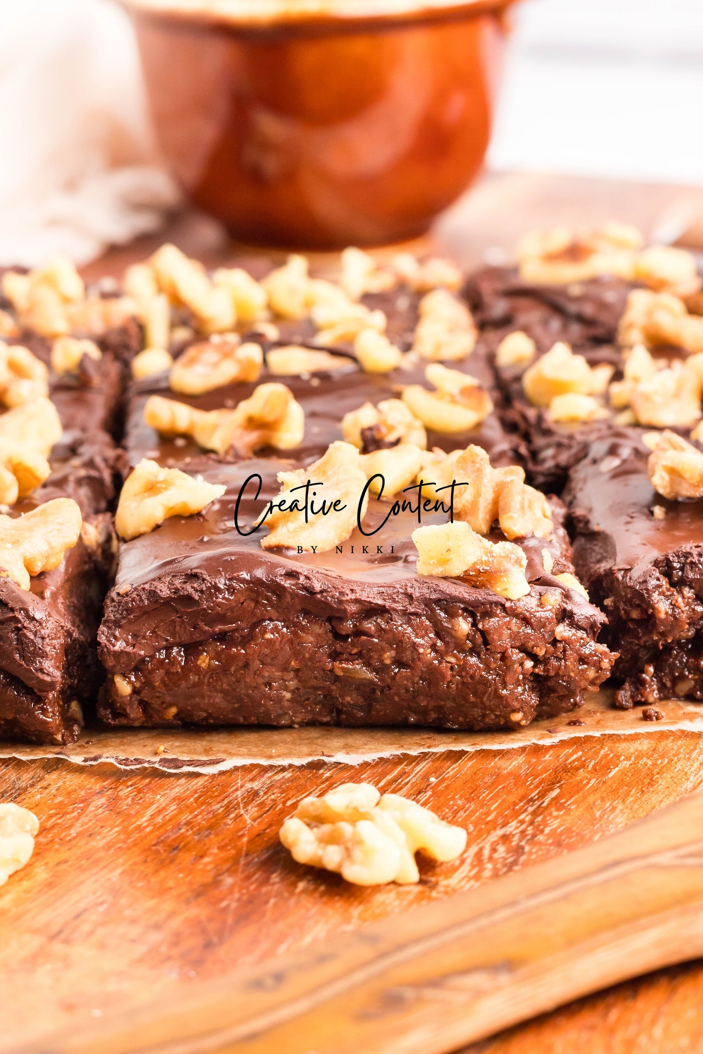 No Bake Brownies + Chocolate Ganache - Set 2 of 2