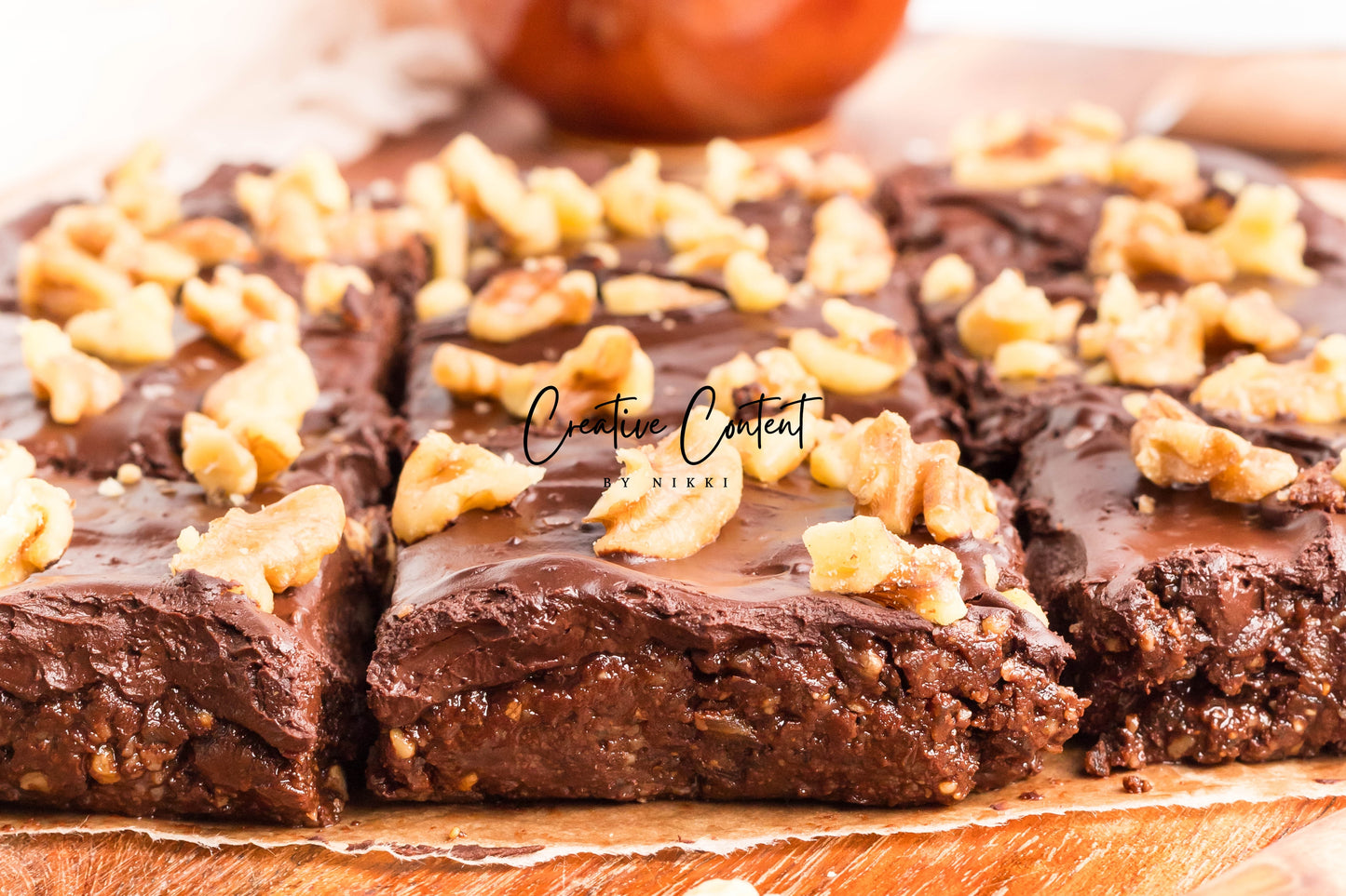 No Bake Brownies + Chocolate Ganache - Set 2 of 2