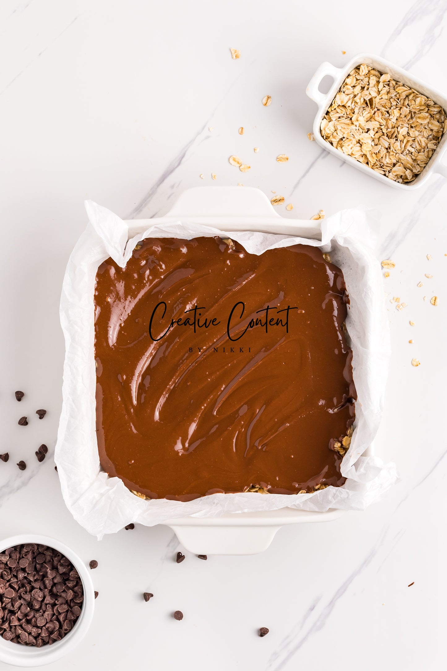 No Bake Chocolate Peanut Butter Oatmeal Bars - Exclusive