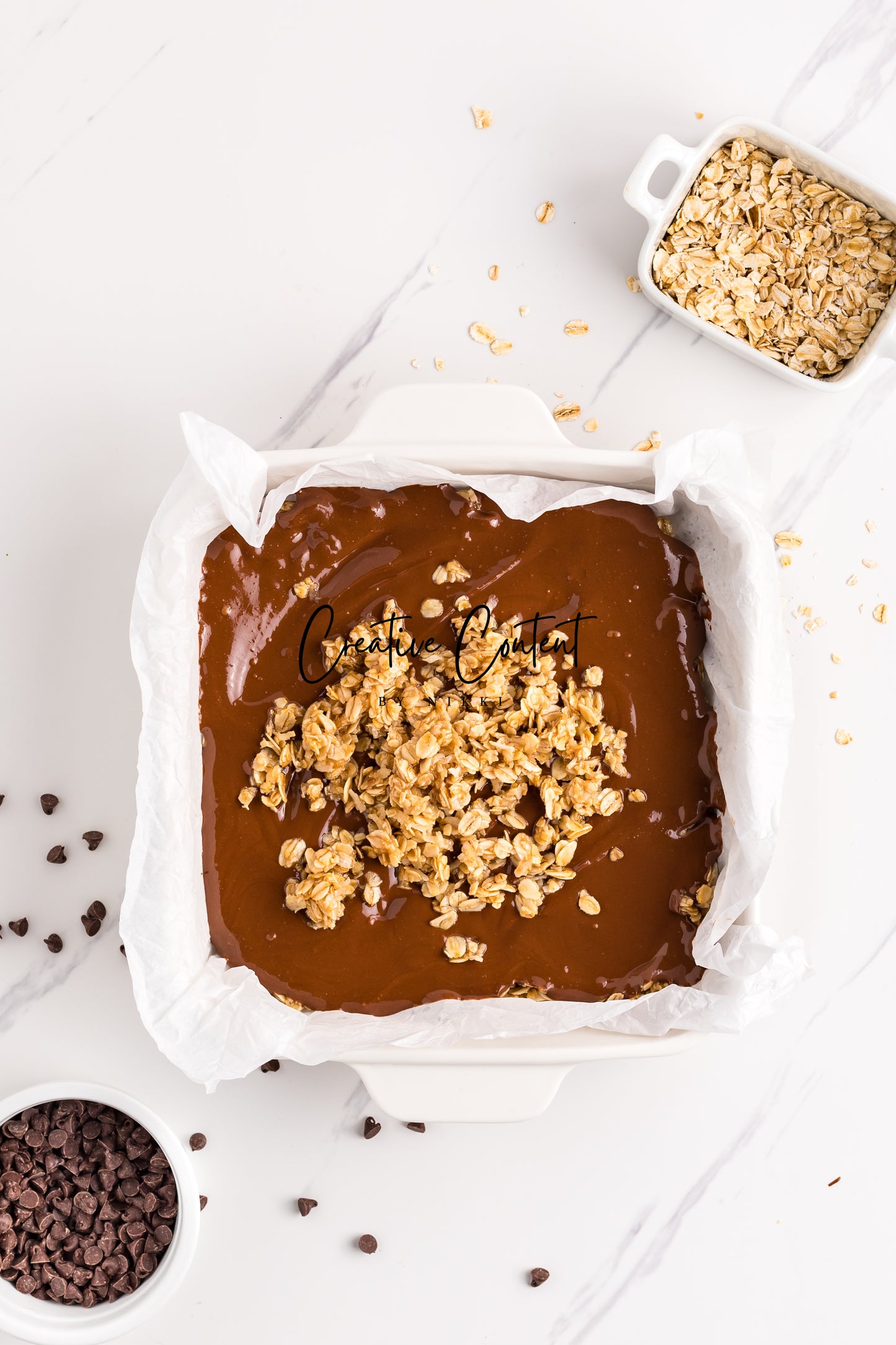No Bake Chocolate Peanut Butter Oatmeal Bars - Exclusive