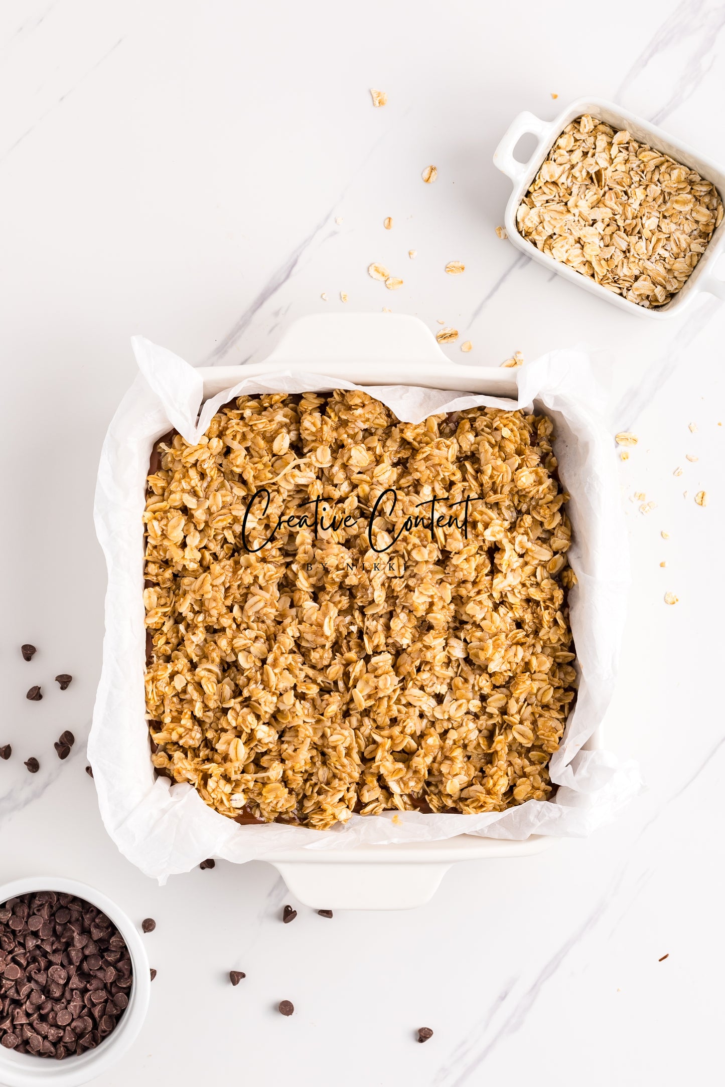 No Bake Chocolate Peanut Butter Oatmeal Bars - Exclusive