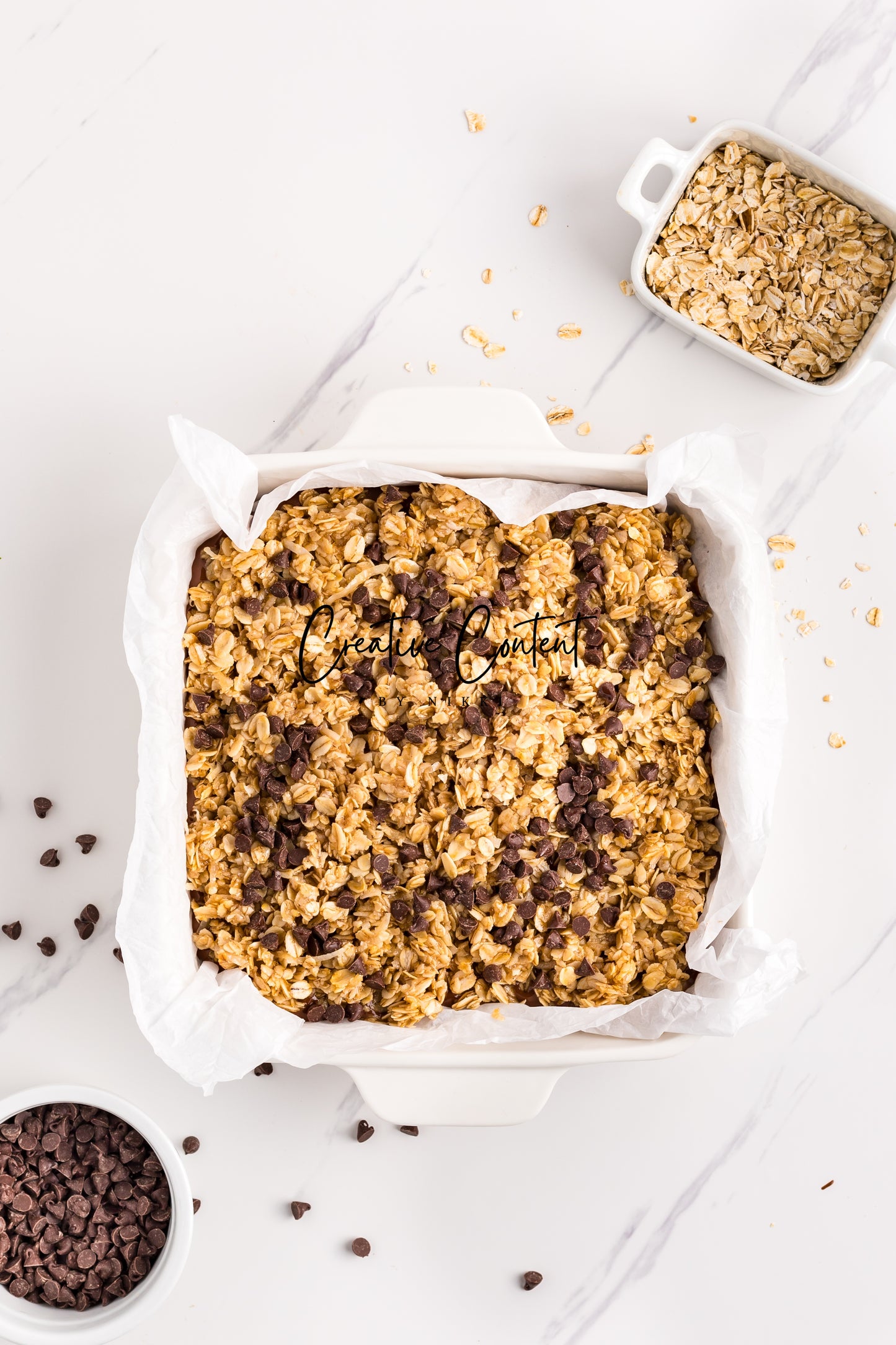 No Bake Chocolate Peanut Butter Oatmeal Bars - Exclusive