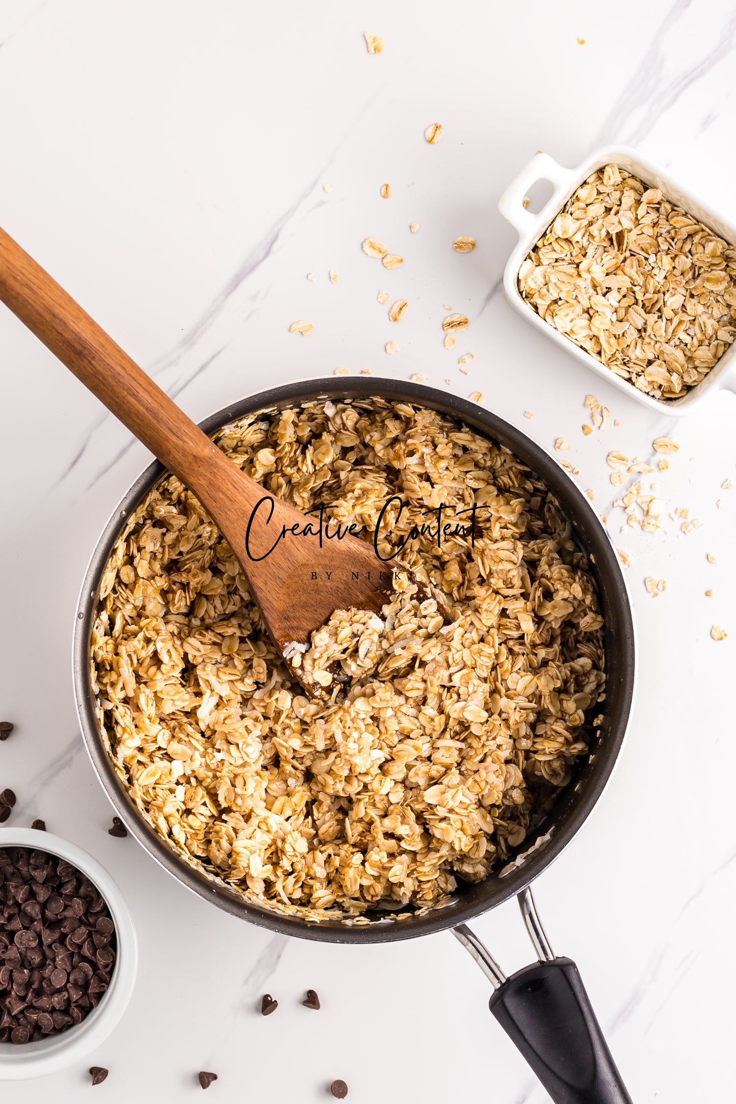 No Bake Chocolate Peanut Butter Oatmeal Bars - Exclusive