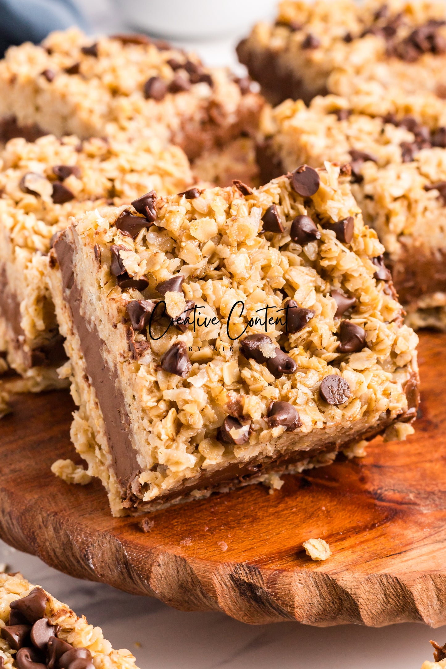 No Bake Chocolate Peanut Butter Oatmeal Bars - Exclusive