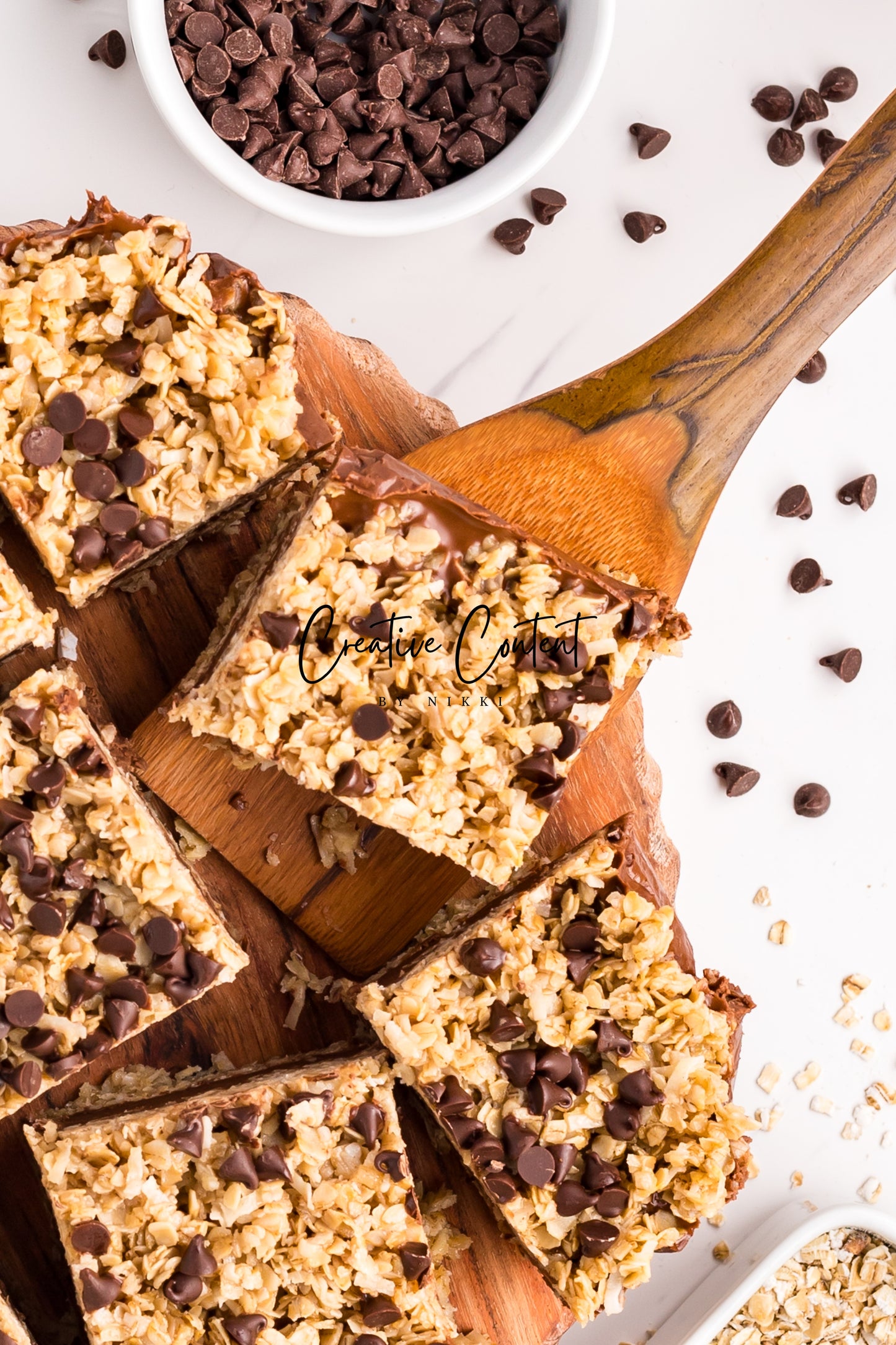 No Bake Chocolate Peanut Butter Oatmeal Bars - Exclusive